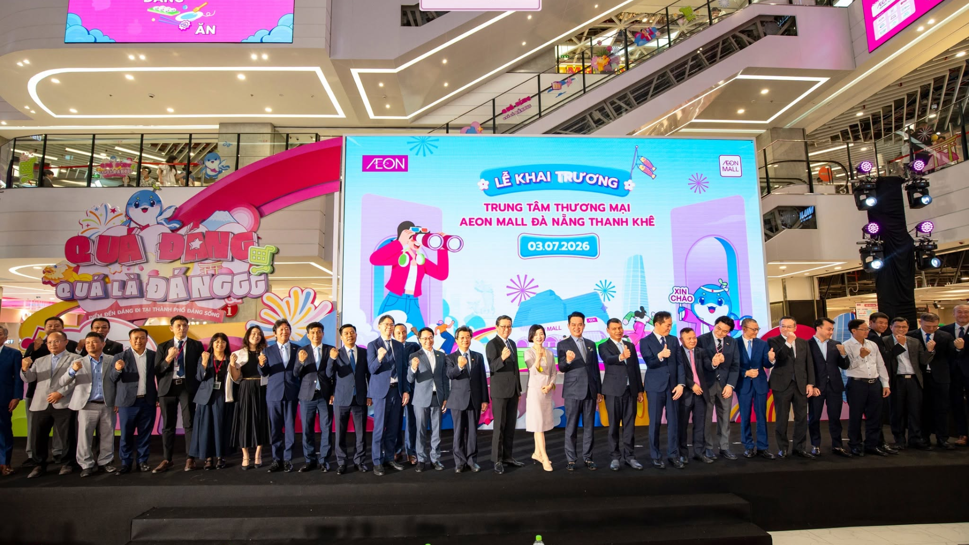 NHÌN LẠI LỄ KHAI TRƯƠNG AEON MALL ĐÀ NẴNG THANH KHÊ