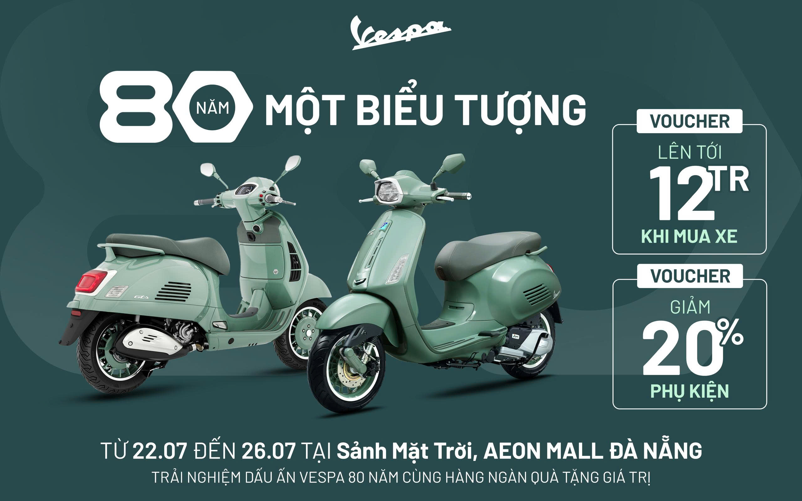 VESPA 80 NĂM – MỘT BIỂU TƯỢNG
