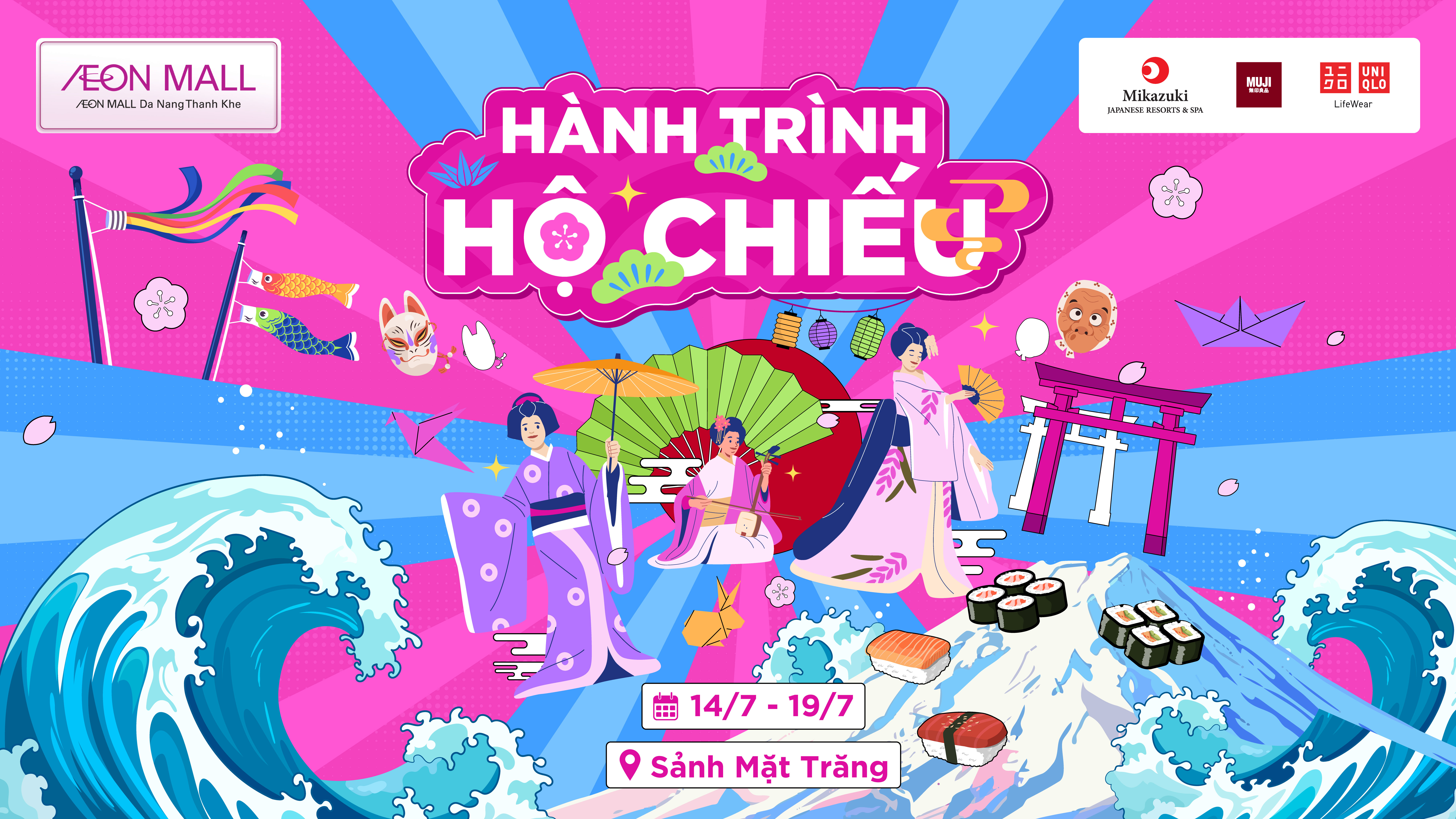 Khám Phá "Hành Trình Hộ Chiếu" Đầy Thú Vị Tại AEON MALL Đà Nẵng Thanh Khê