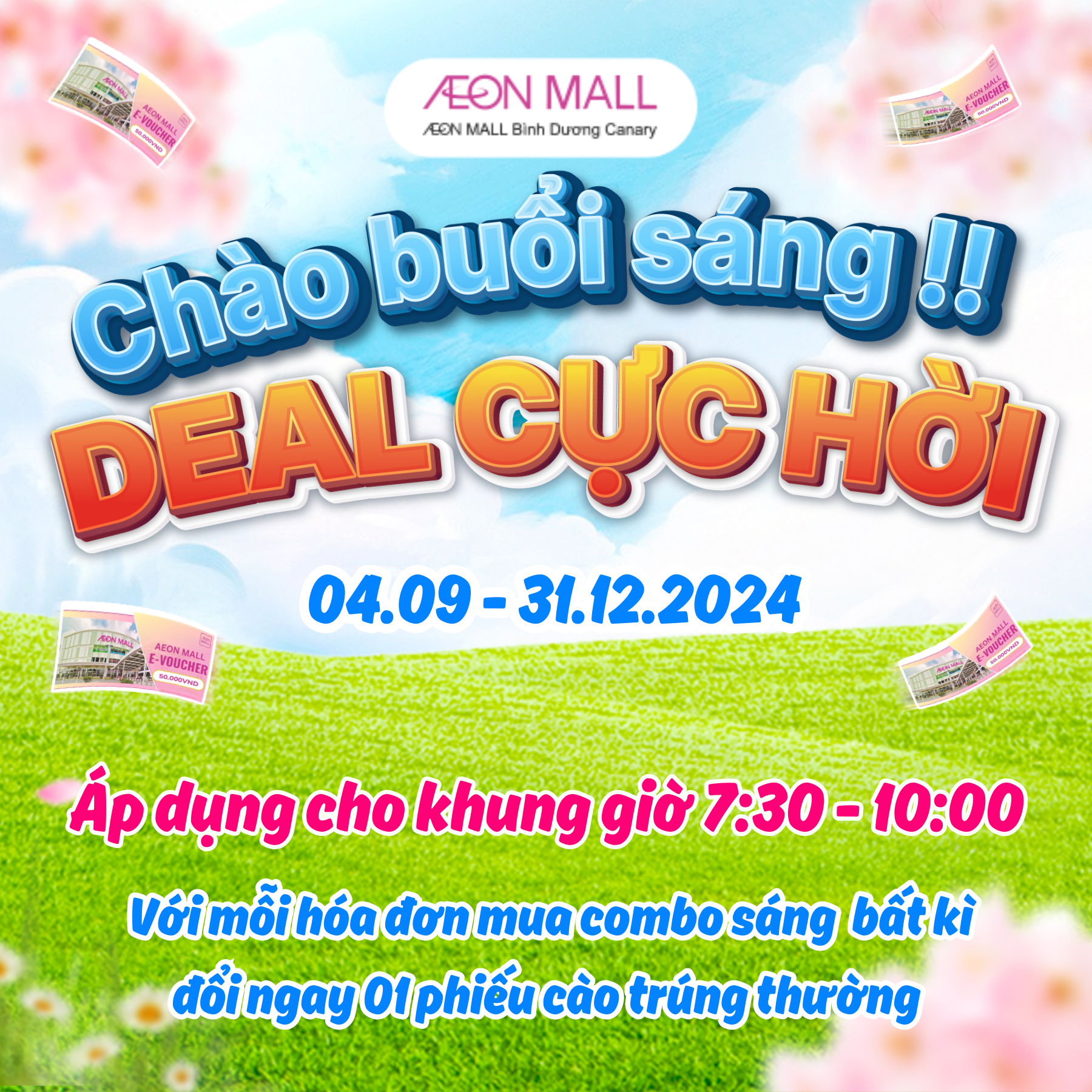 CHÀO BUỔI SÁNG DEAL CỰC HỜI