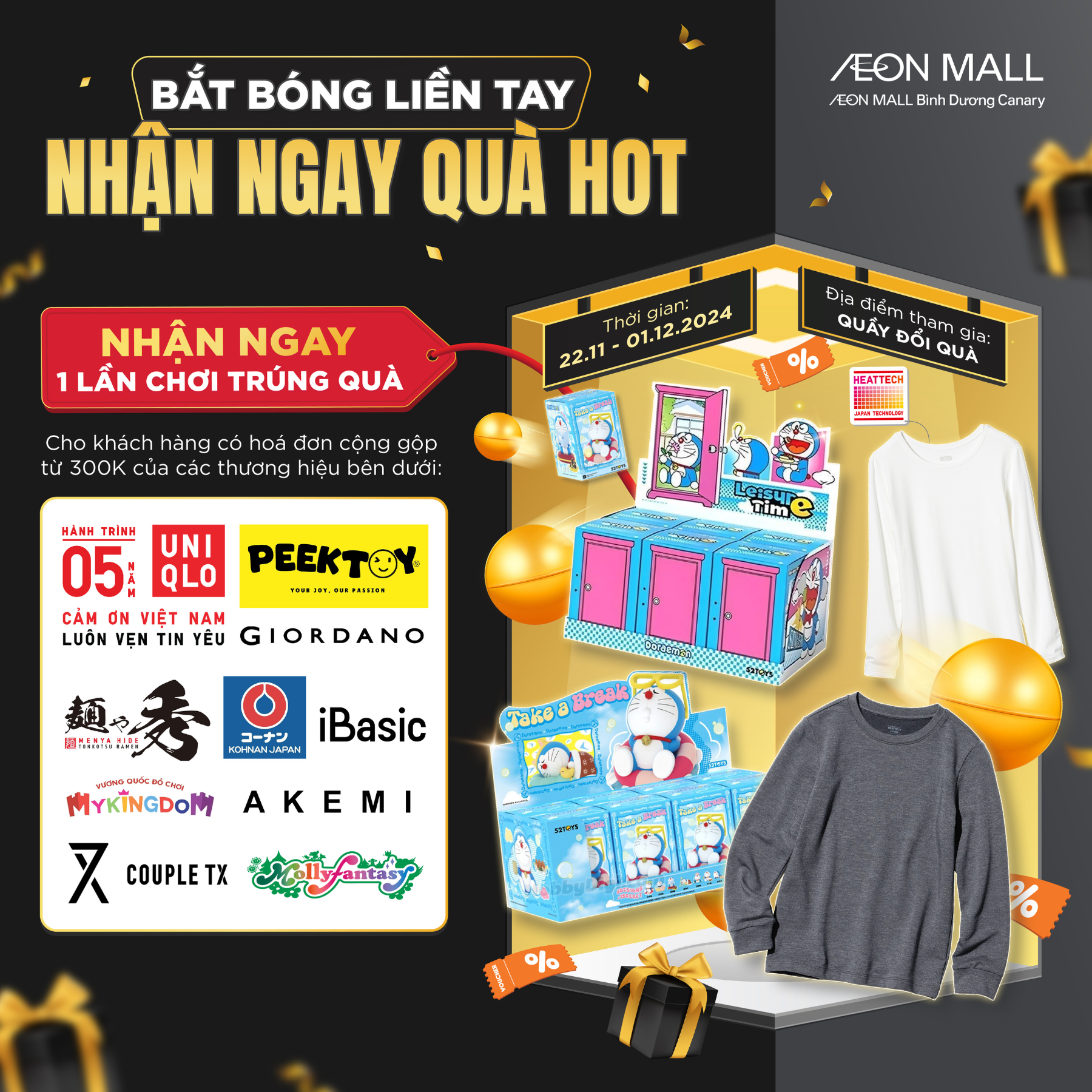 BẮT BÓNG LIỀN TAY - NHẬN NGAY QUÀ HOT