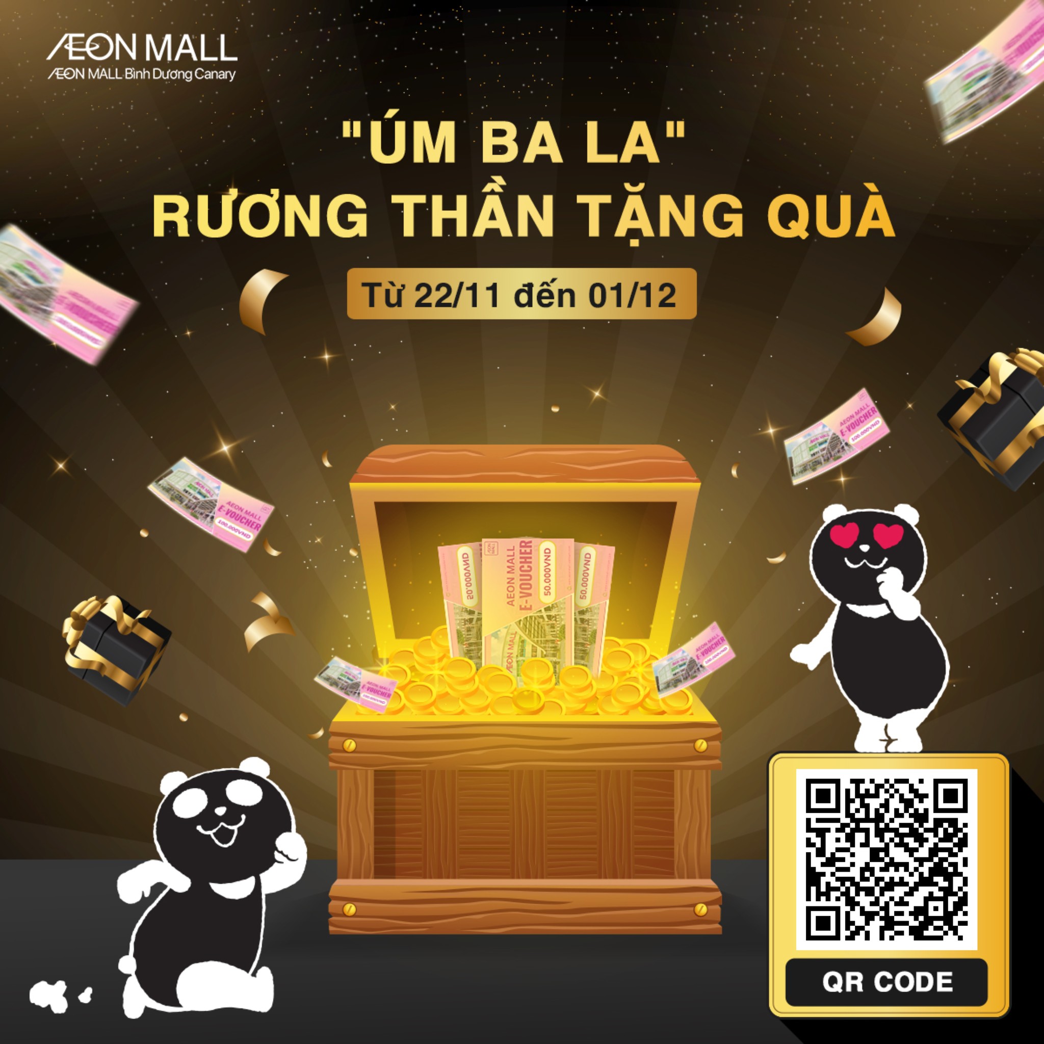 ÚM BA LA RƯƠNG THẦN MỞ RA - NHẬN NGAY VOUCHER MUA SẮM LÊN ĐẾN 100K