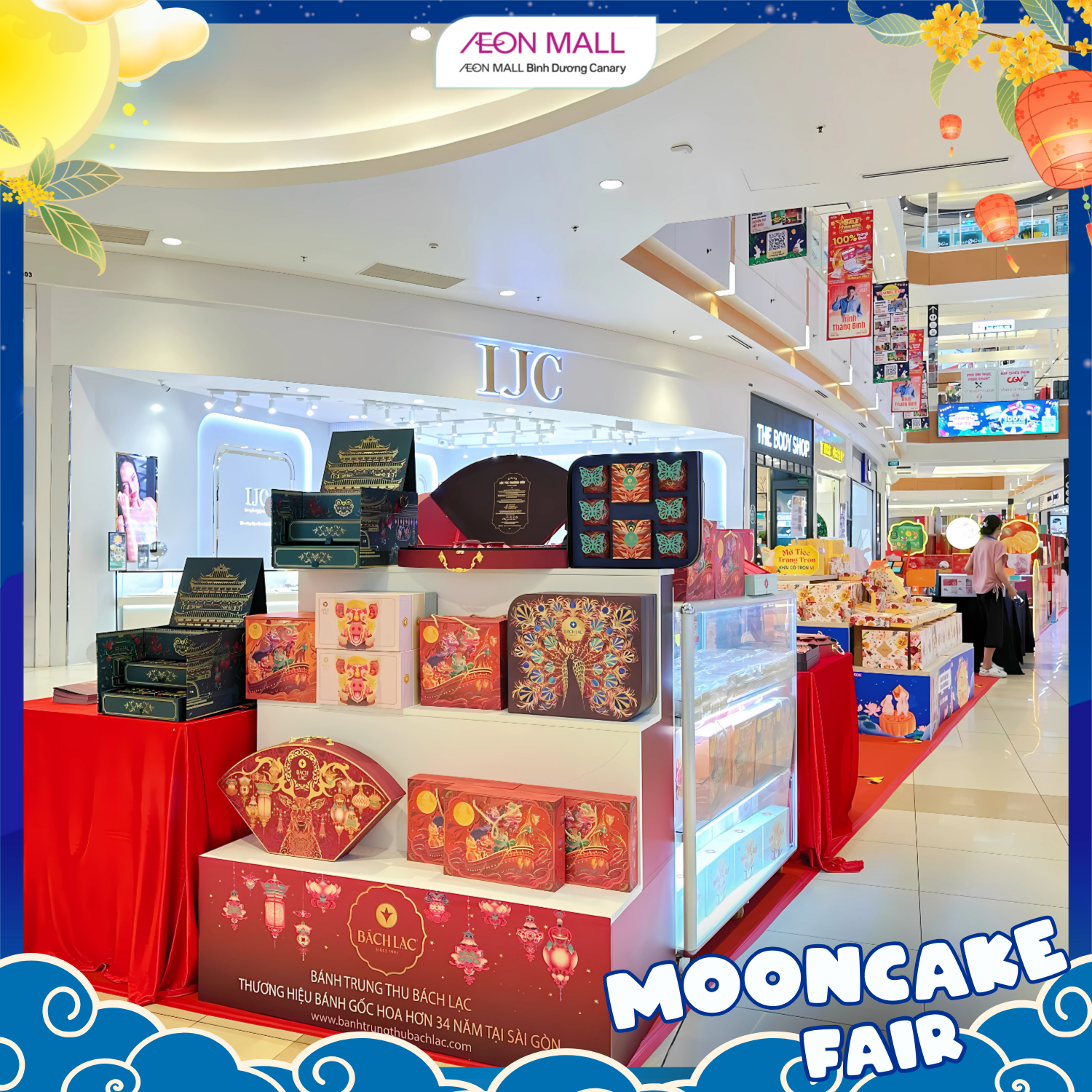 Phiên chợ bánh Trung Thu “ngọt ngào” tại AEON MALL Bình Dương Canary