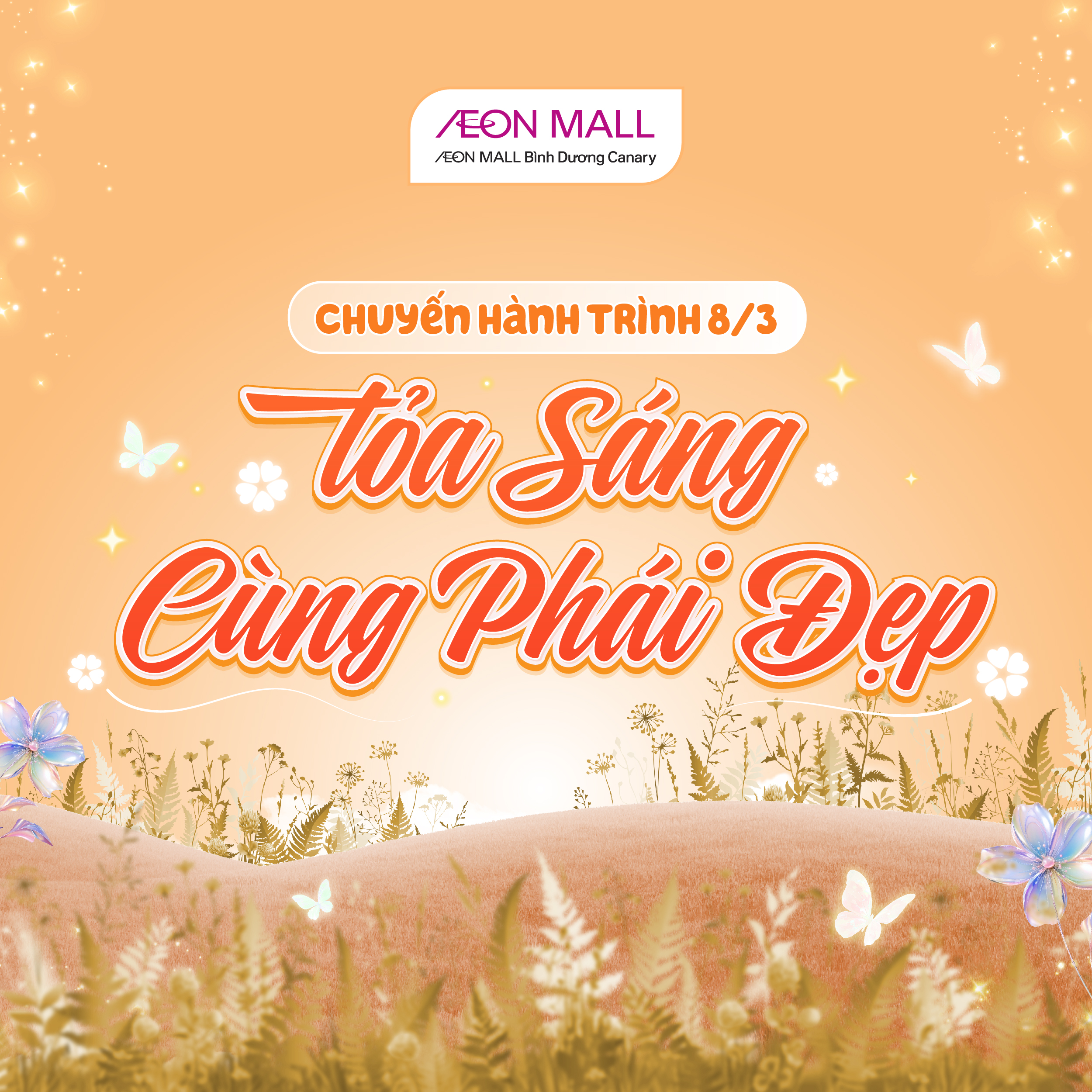 🌸 HÀNH TRÌNH 8/3 – TỎA SÁNG CÙNG PHÁI ĐẸP 🌸