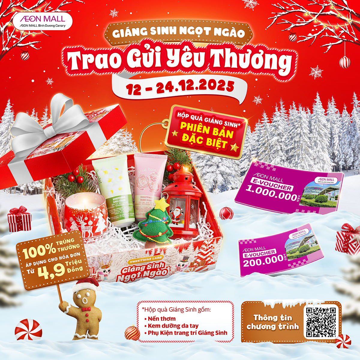 GIÁNG SINH NGỌT NGÀO - TRAO GỬI YÊU THƯƠNG