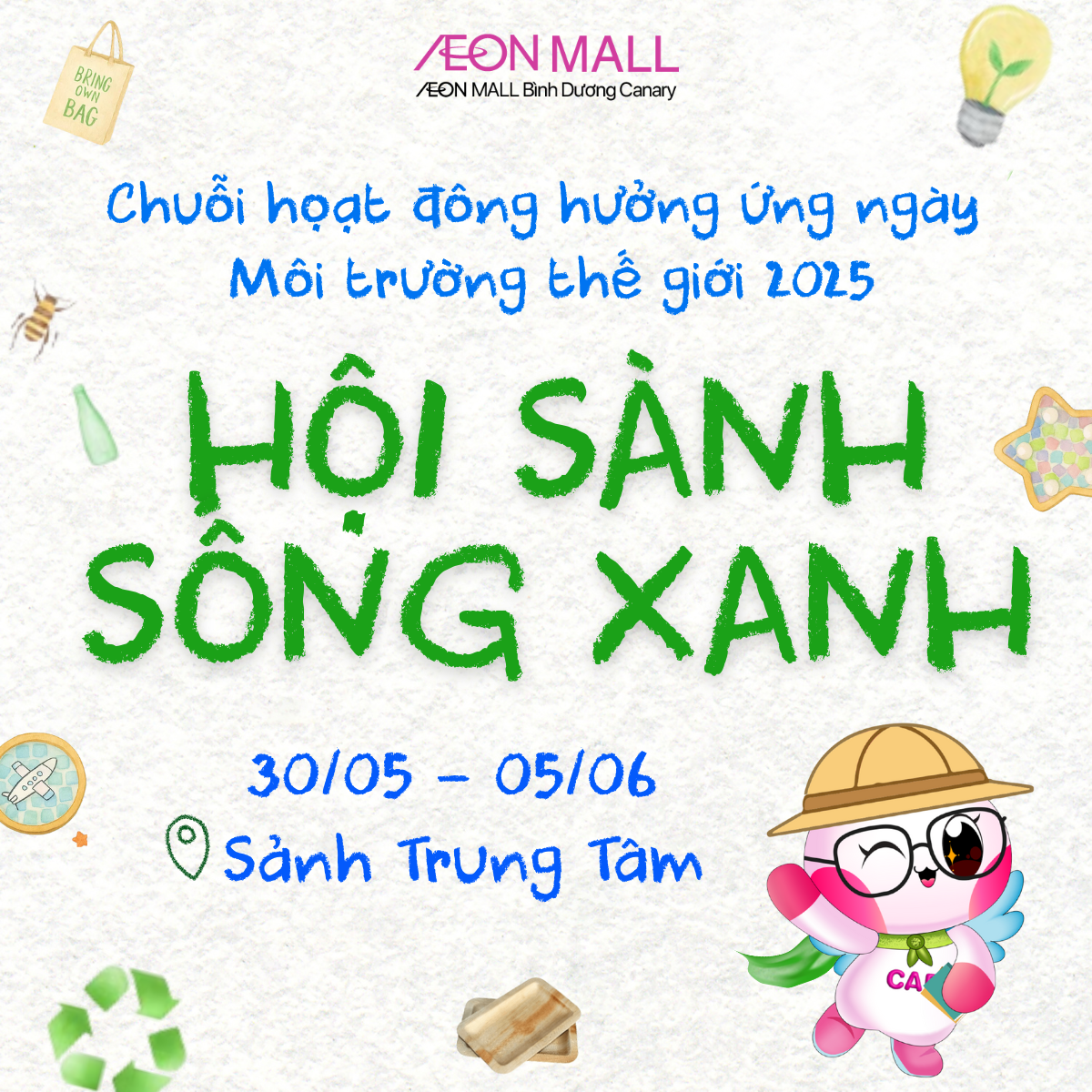 ECO FAIR 2025 – SỰ TRỞ LẠI BÙNG NỔ VỚI NHIỀU HOẠT ĐỘNG "XANH" ĐẦY HẤP DẪN