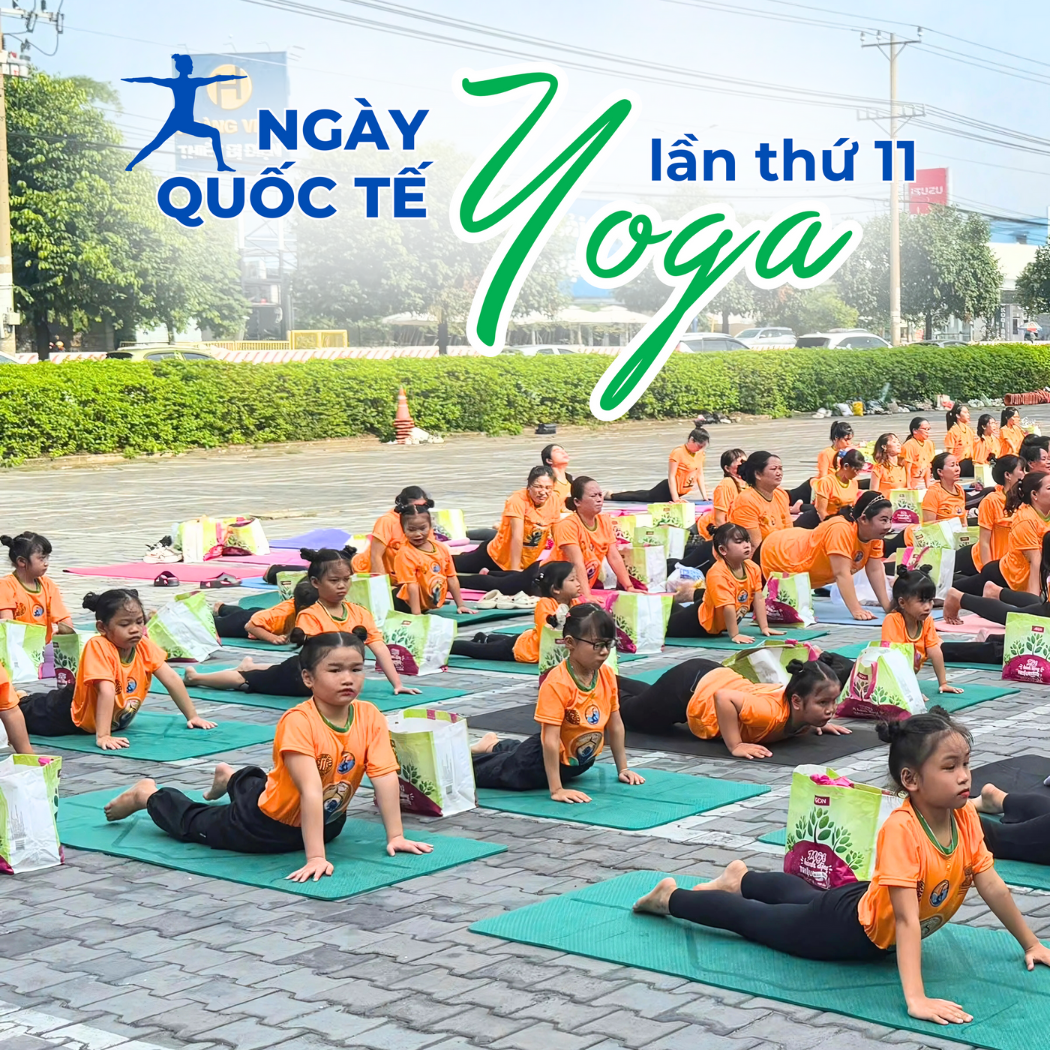 Ngày Hội Yoga Lần Thứ 11 tại AEON MALL Bình Dương Canary