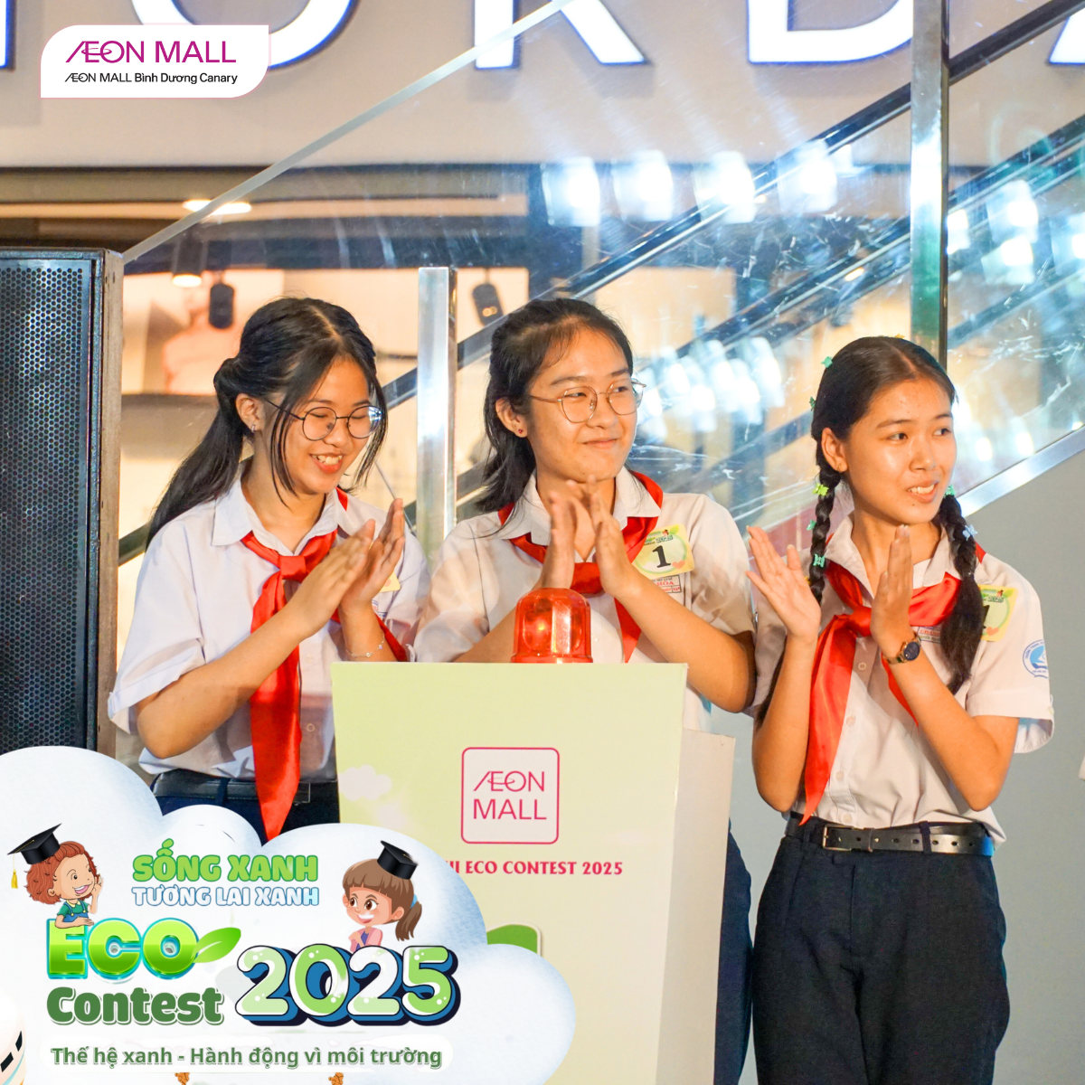 Eco Contest 2025 – Chung kết rực rỡ tại AEON MALL Bình Dương Canary