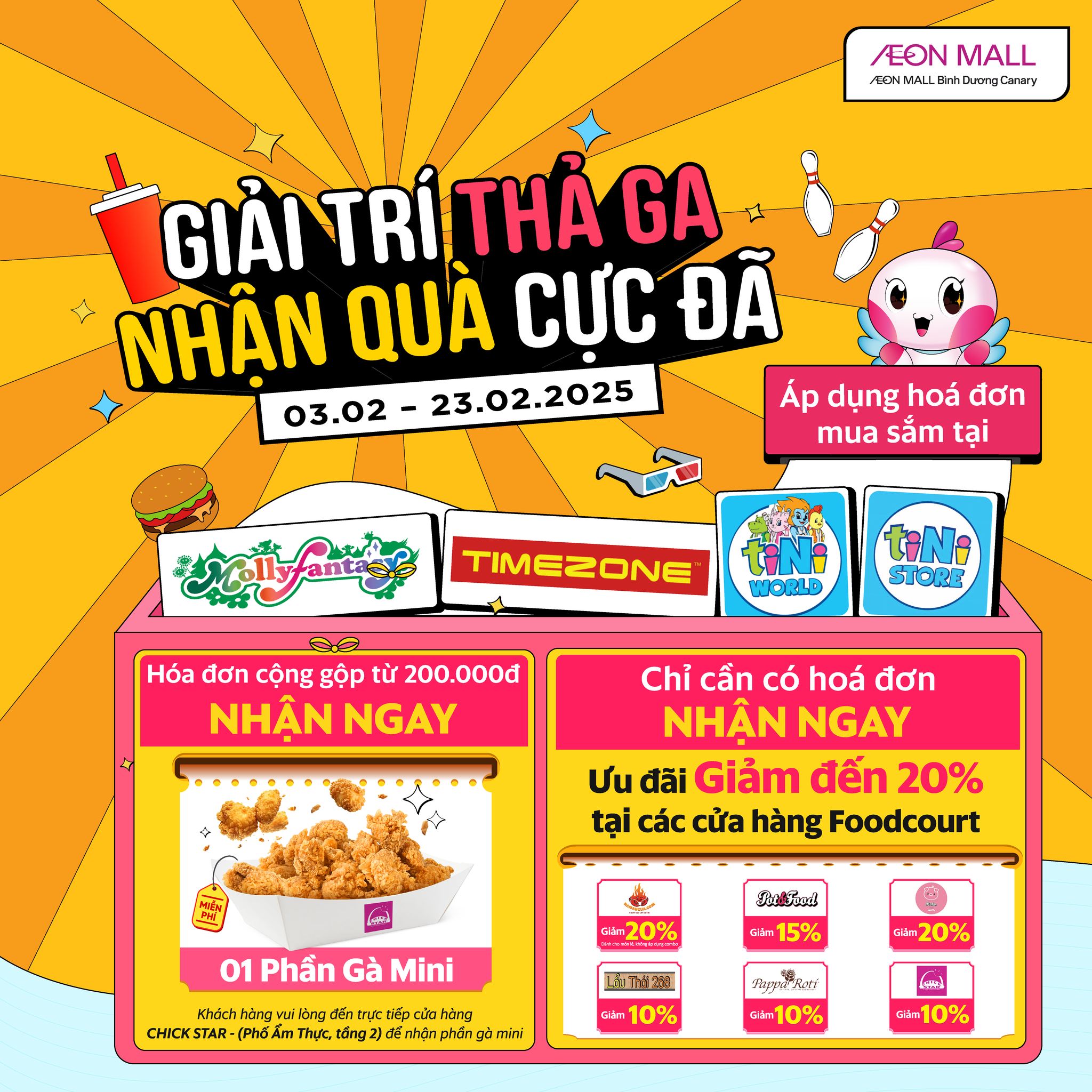 GIẢI TRÍ CỰC ĐÃ - NHẬN QUÀ THẢ GA