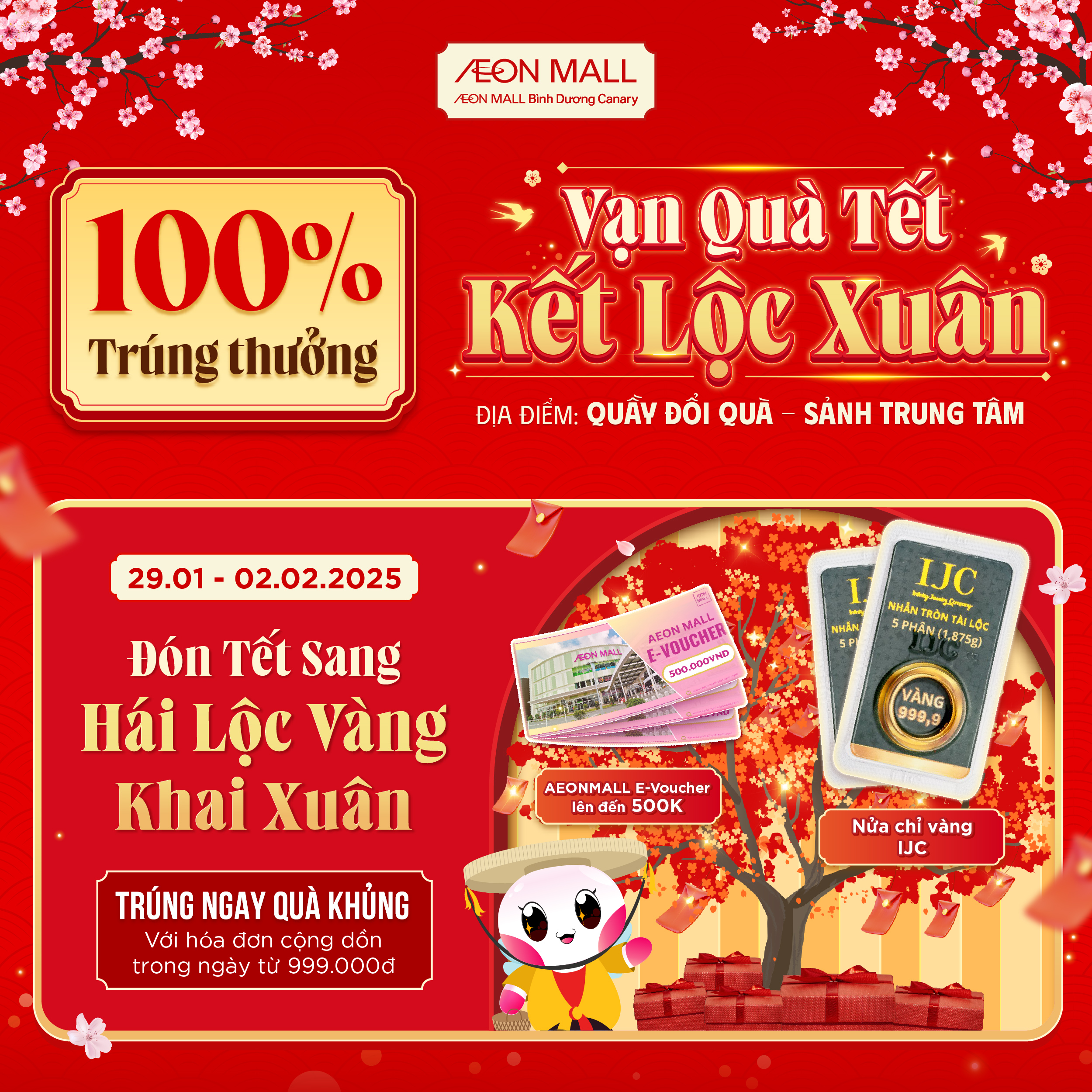 VẠN QUÀ TẾT, KẾT LỘC XUÂN: NIỀM VUI NỐI DÀI, LỘC TÀI TRÀN ĐẦY