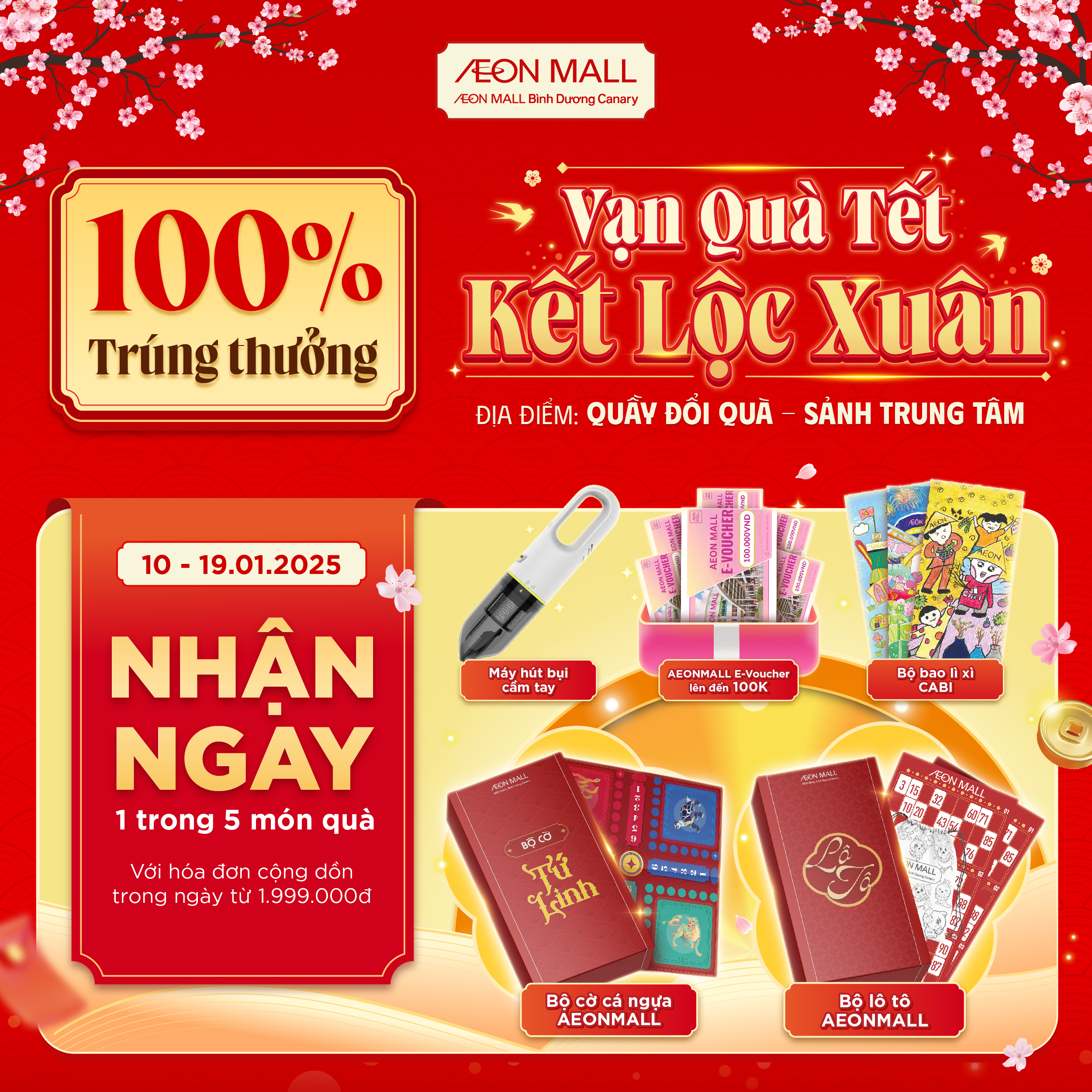 VẠN QUÀ TẾT, KẾT LỘC XUÂN: NIỀM VUI NỐI DÀI, LỘC TÀI TRÀN ĐẦY