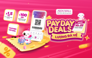 LƯƠNG ĐÃ VỀ PAYDAY DEALS HÀNG THÁNG