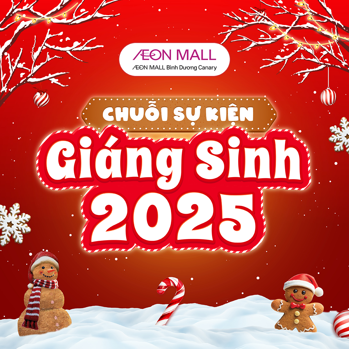 ĐẠI HỘI ÂM NHẠC & CHUỖI SỰ KIỆN GIÁNG SINH HẤP DẪN TẠI AEON MALL BÌNH DƯƠNG CANARY