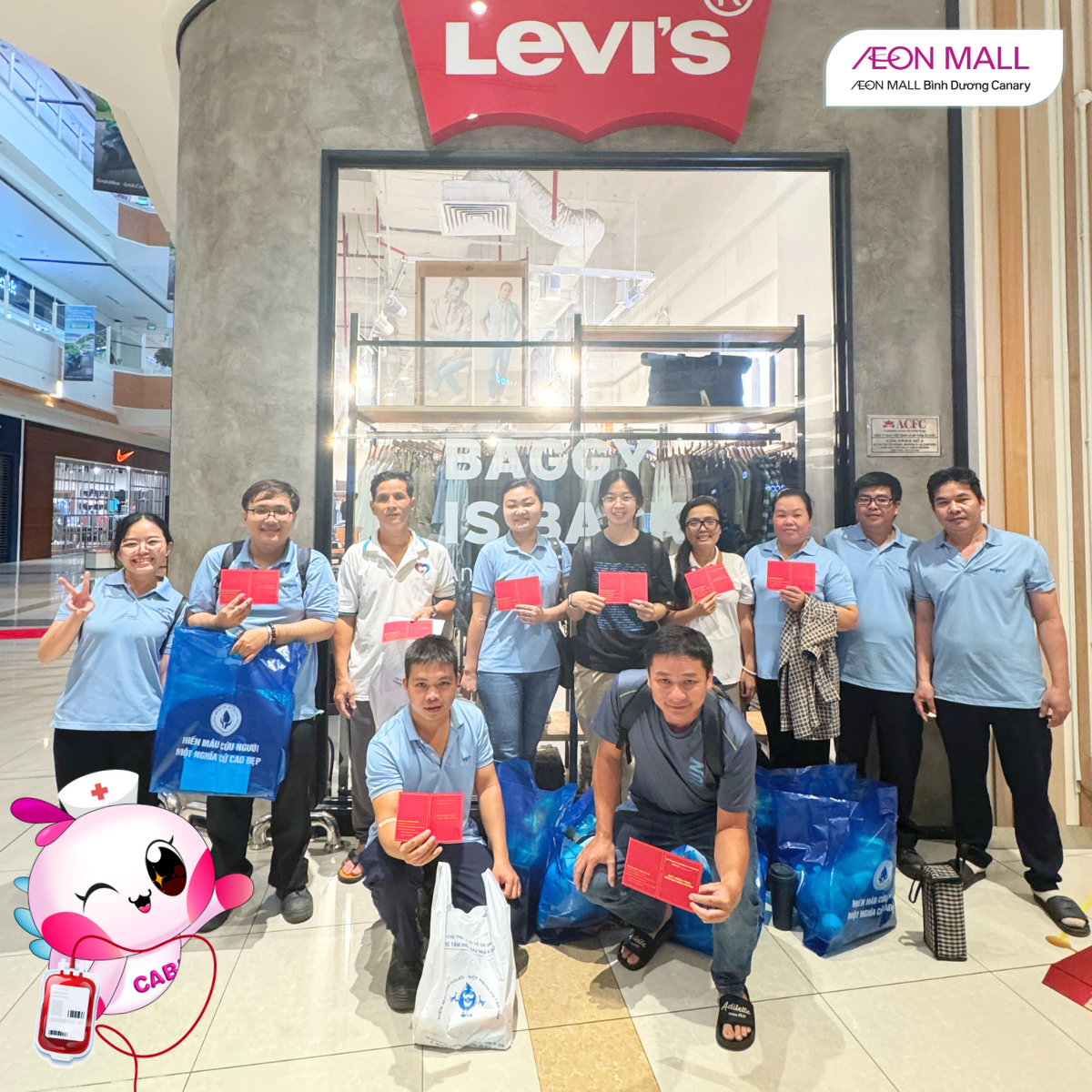 RECAP | Sự kiện hiến máu “Trao giọt hồng - Chia sự sống” tại AEON MALL Bình Dương Canary ngày 19/9/2025