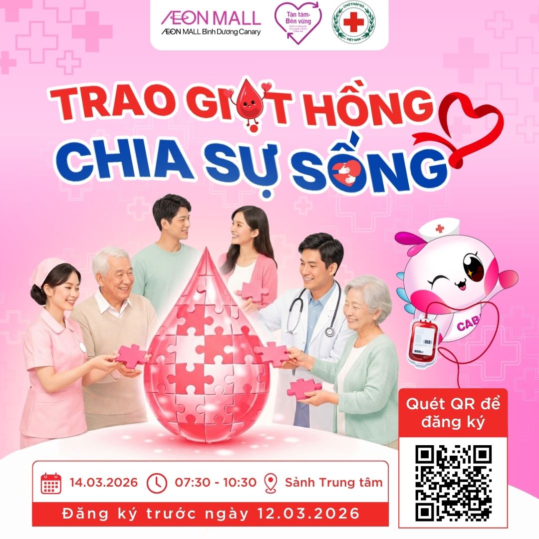 HIẾN MÁU NHÂN ĐẠO - TRAO GIỌT HỒNG - CHIA SỰ SỐNG