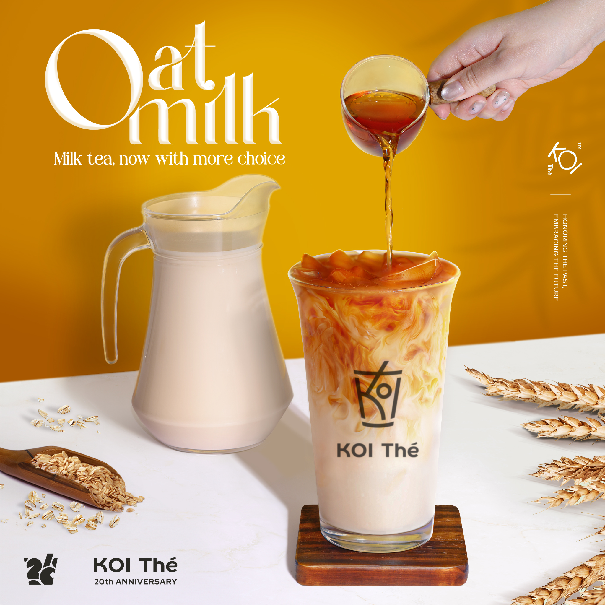 KOI THÉ | Nâng tầm trải nghiệm cùng lựa chọn sữa yến mạch tại KOI 💛