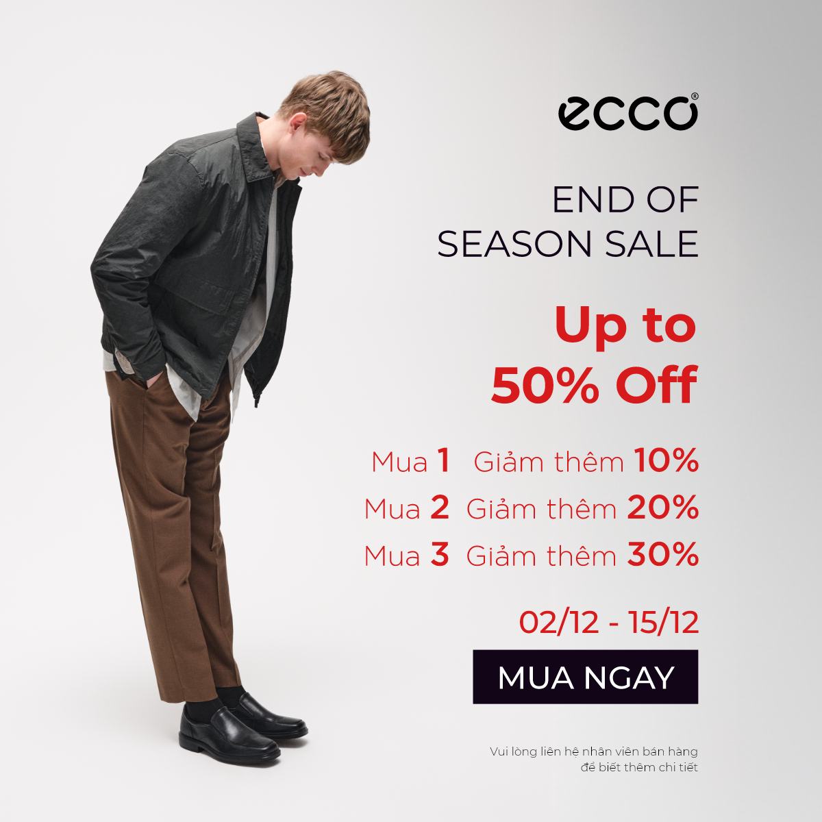 ECCO | END OF SEASON SALE - UP TO 50% OFF