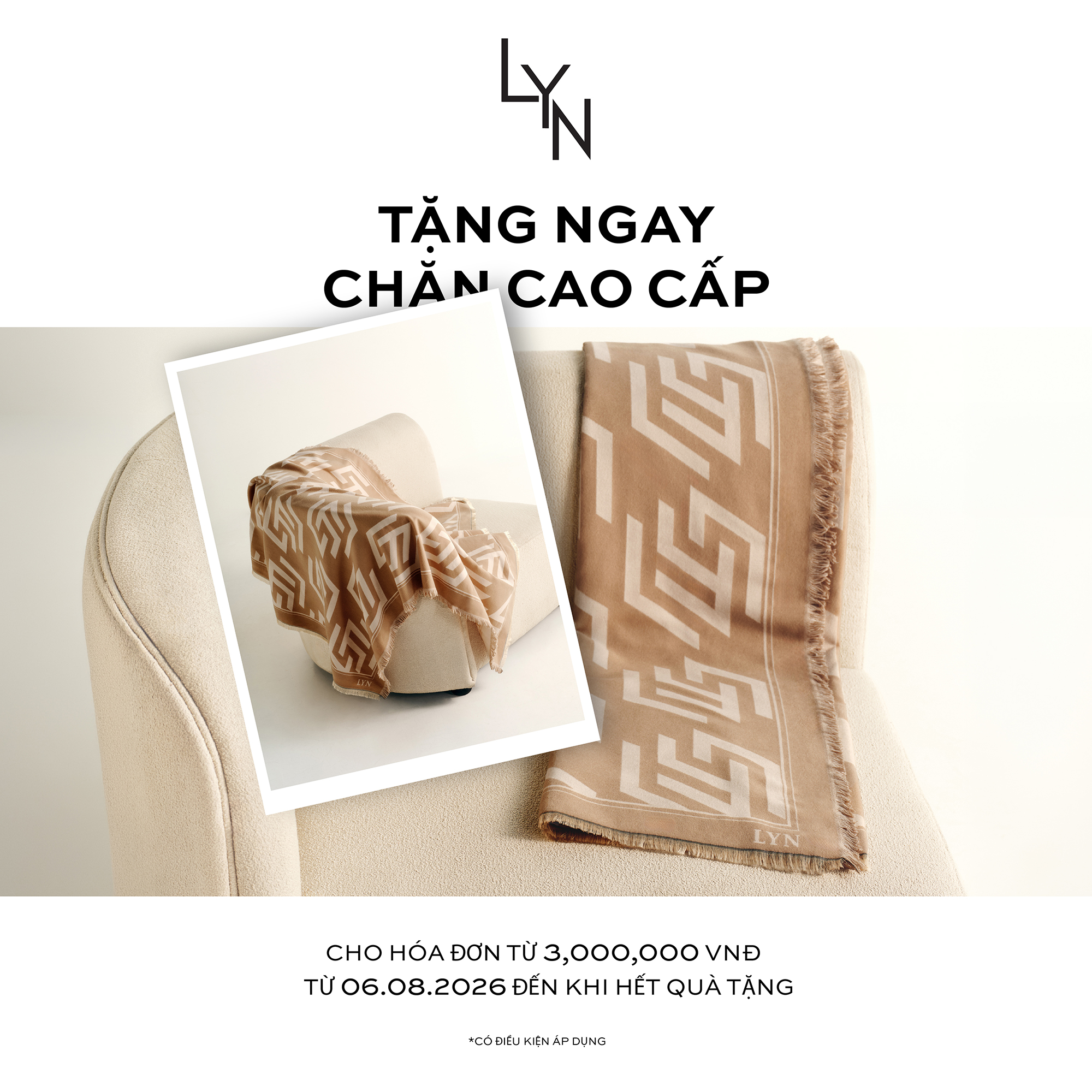 LYN I QUÀ TẶNG CHĂN ĐỘC QUYỀN