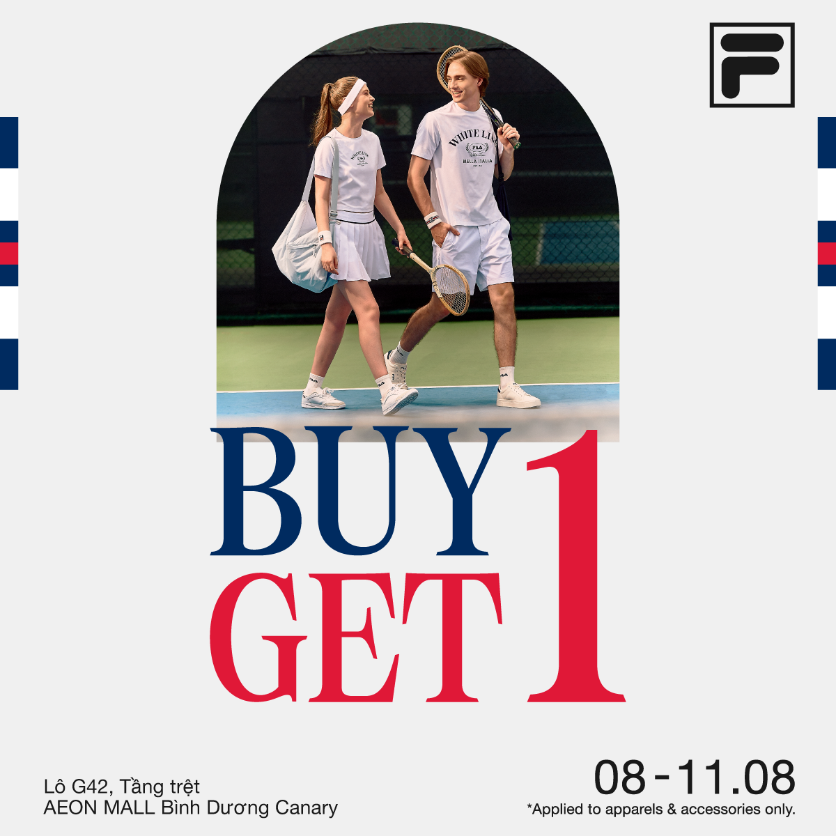 FILA |🔥 CHỈ DUY NHẤT 4 NGÀY 🔥 BUY 1 GET 1