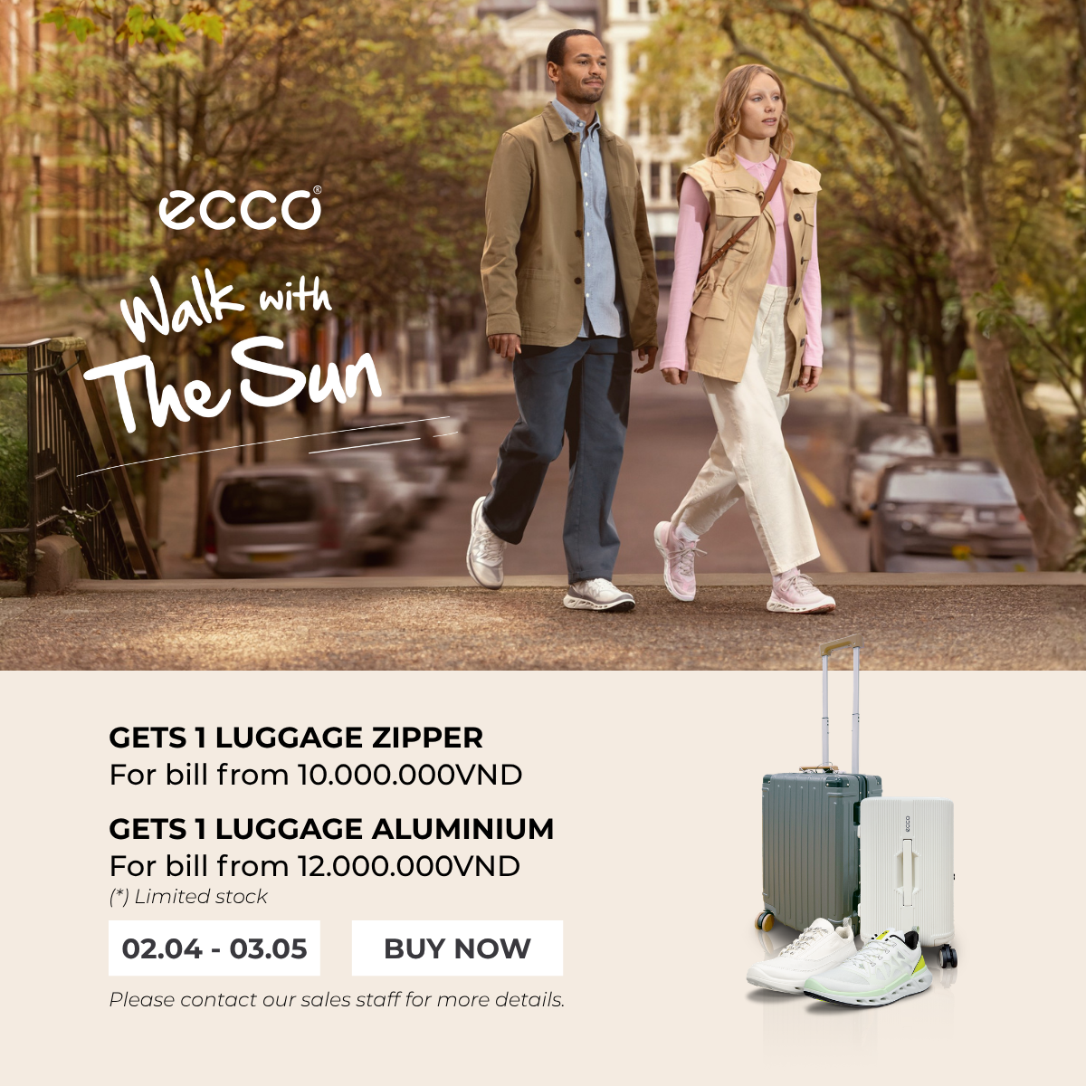 ECCO I Walk With The Sun (Meet The Summer Vibes)