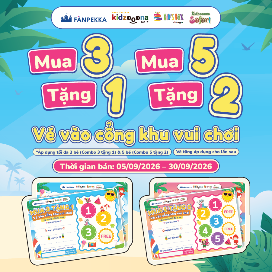 MOLLY FANTASY | MUA CÀNG NHIỀU – ƯU ĐÃI CÀNG LỚN TẠI KIDZOOONA