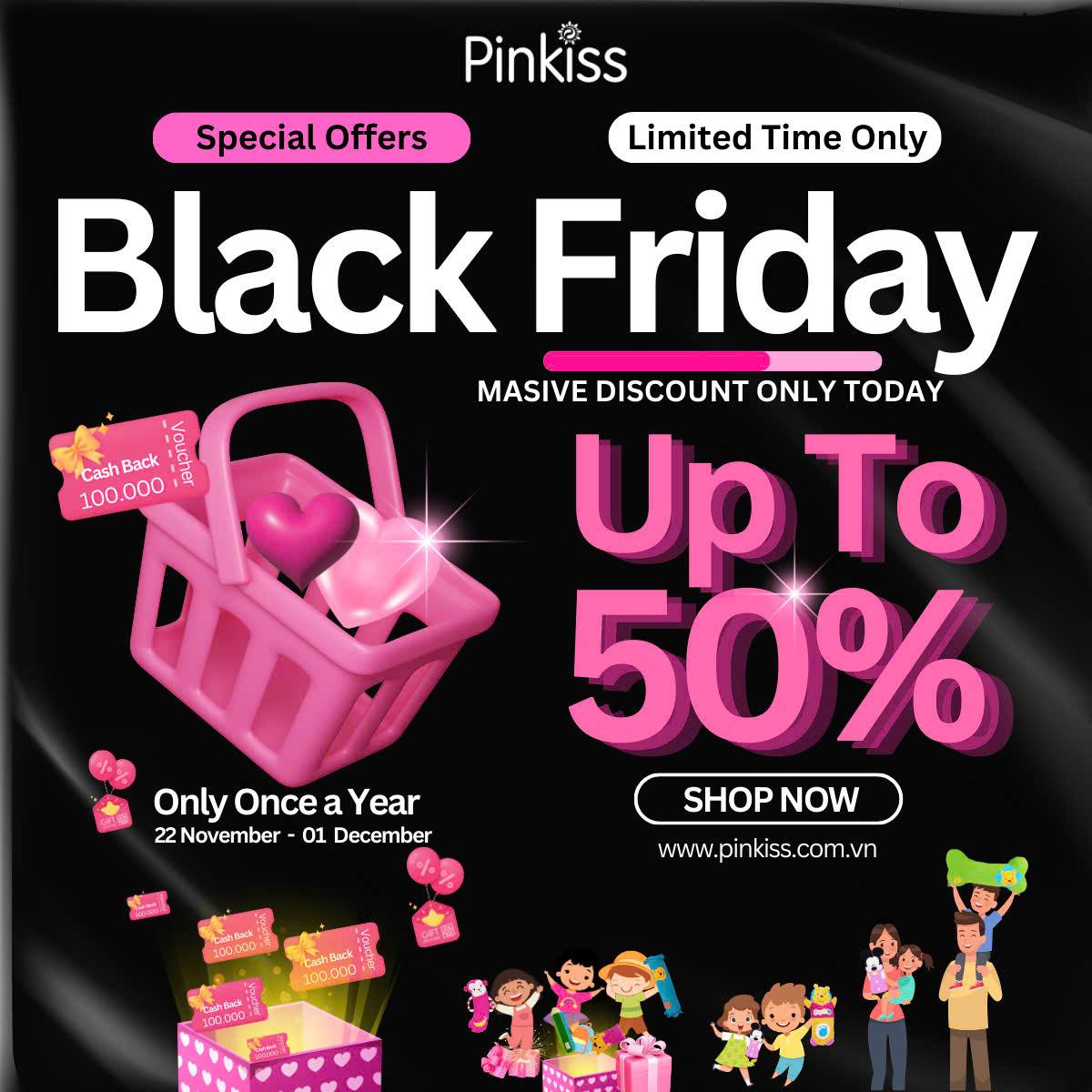 PINKISS - BLACK FRIDAY