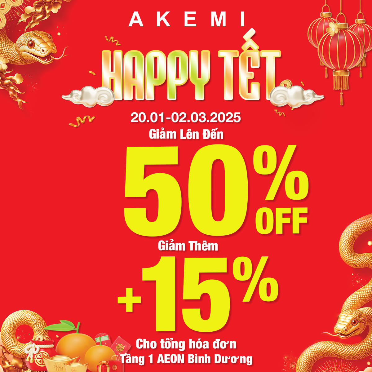 AKEMI - HAPPY TẾT 2025