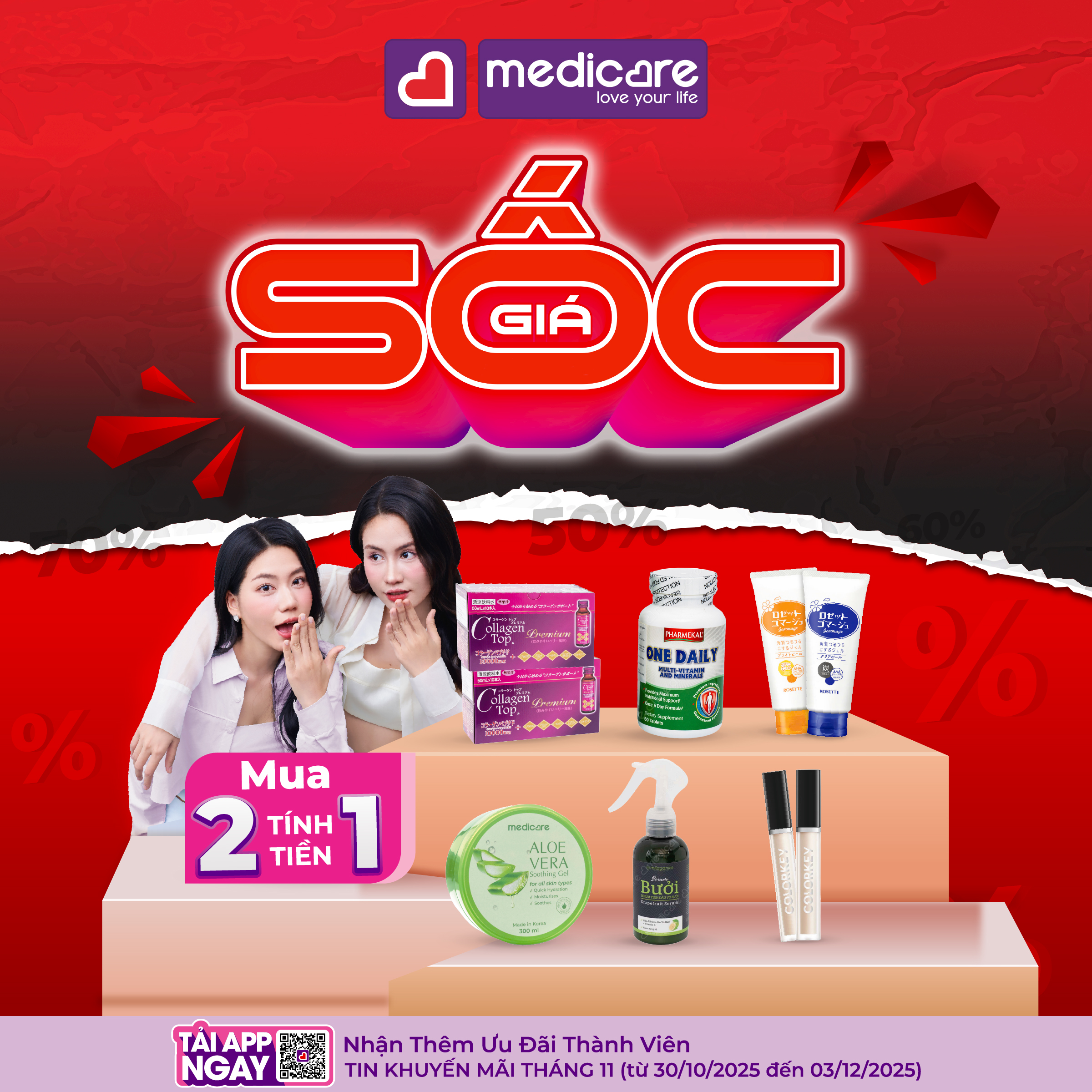 MEDICARE - RỘN RÀNG SĂN DEAL - GIẢM SỐC ĐẾN 50%