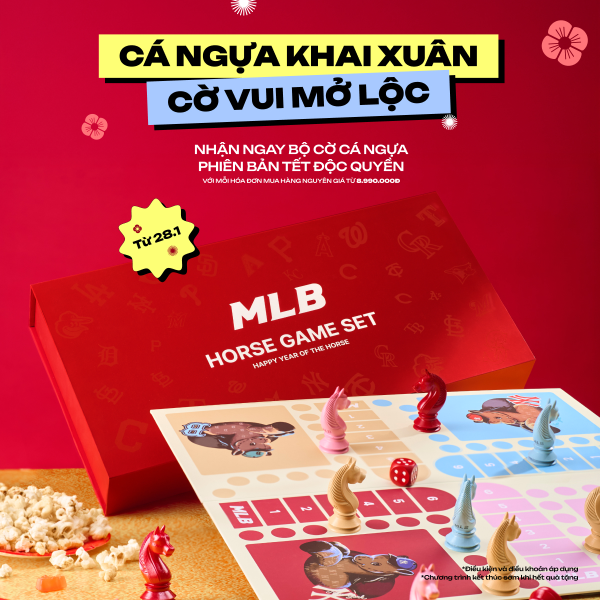 MLB - CÁ NGỰA KHAI XUÂN, CỜ VUI MỞ LỘC