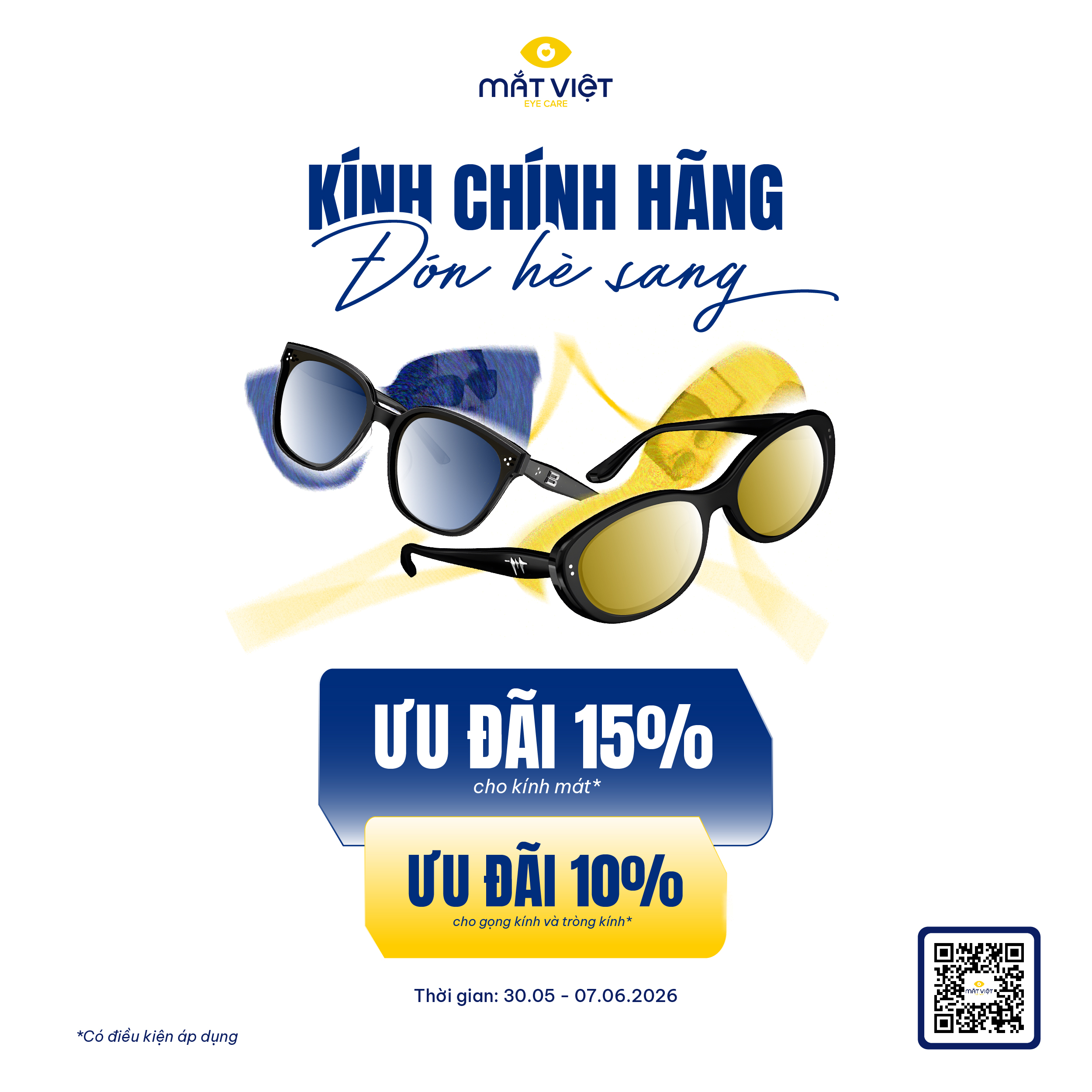 MẮT VIỆT I KÍNH CHÍNH HÃNG - ĐÓN HÈ SANG