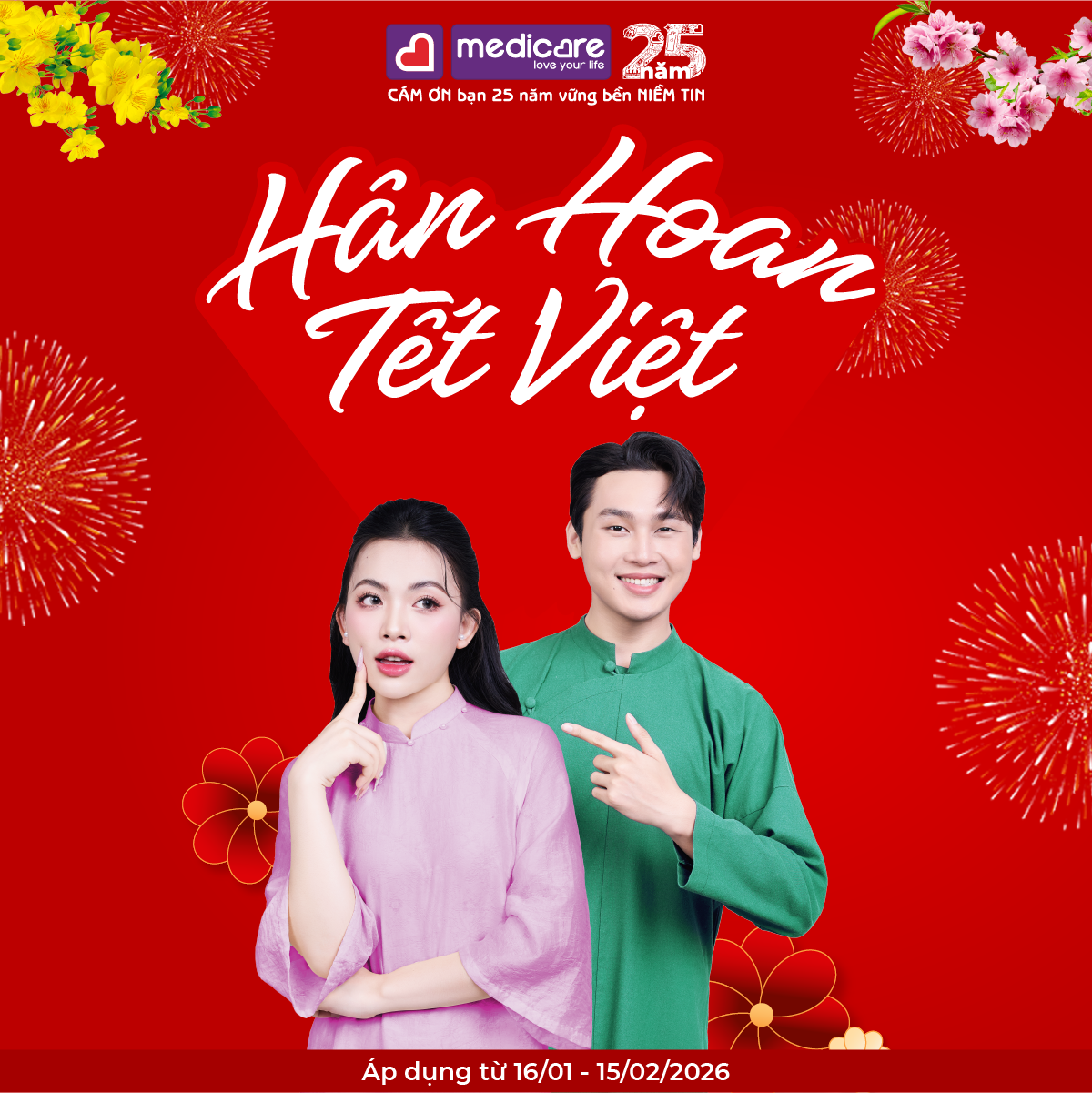 MEDiCARE - HÂN HOAN TẾT VIỆT - ĐÓN TẾT TƯNG BỪNG VỚI CHUỖI HOẠT ĐỘNG