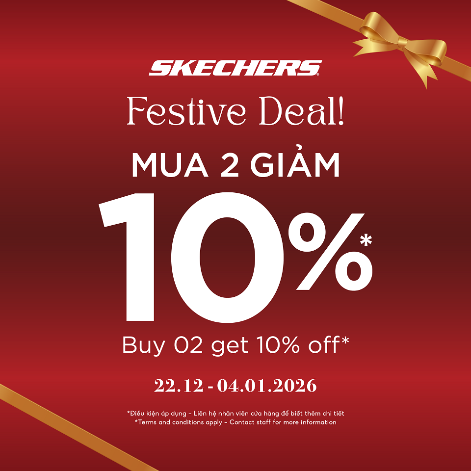 SKECHERS | CUỐI NĂM RINH ĐÔI MỚI - DEAL HỜI TỚI RỒI ĐÂY