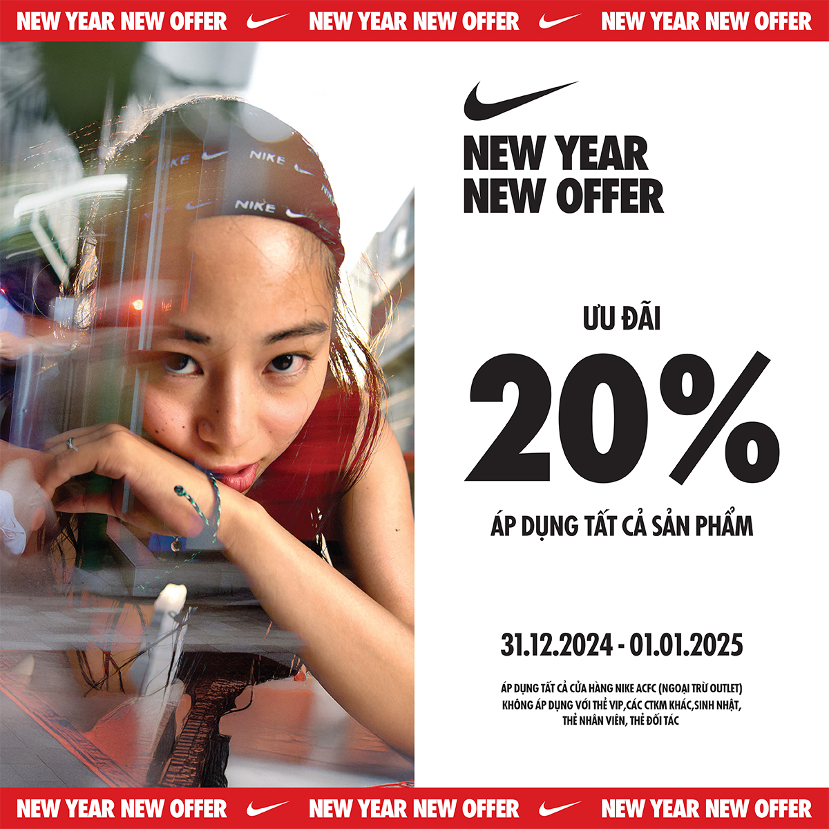 NIKE | NEW YEAR - NEW OFFER | NIKE ACFC GIẢM NGAY 20% TOÀN BỘ SẢN PHẨM🎉