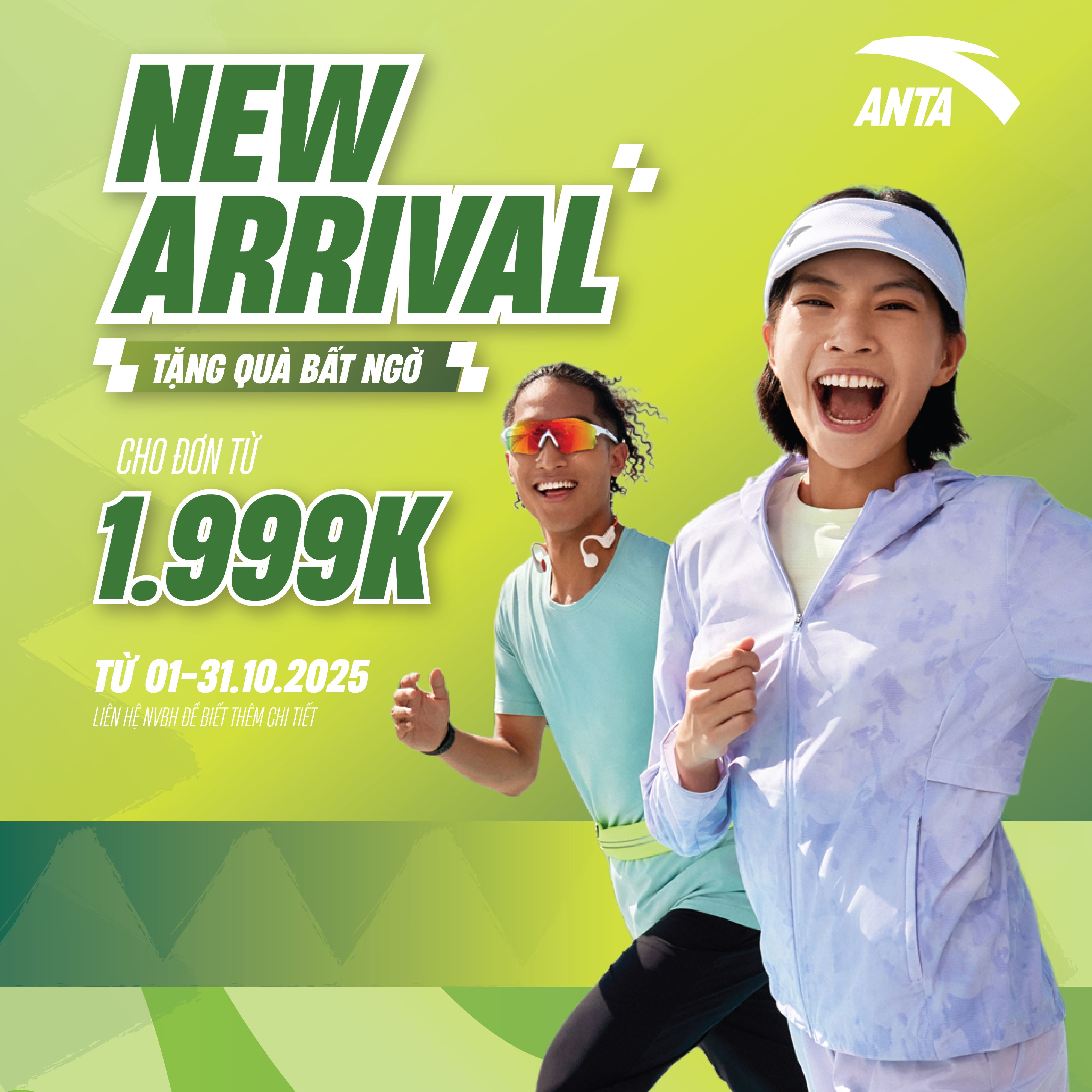 ANTA - SẮM NEW ARRIVAL- NHẬN DEAL BẤT NGỜ, TẶNG THÊM QUÀ CHẤT – TRỊ GIÁ TỚI 1999K