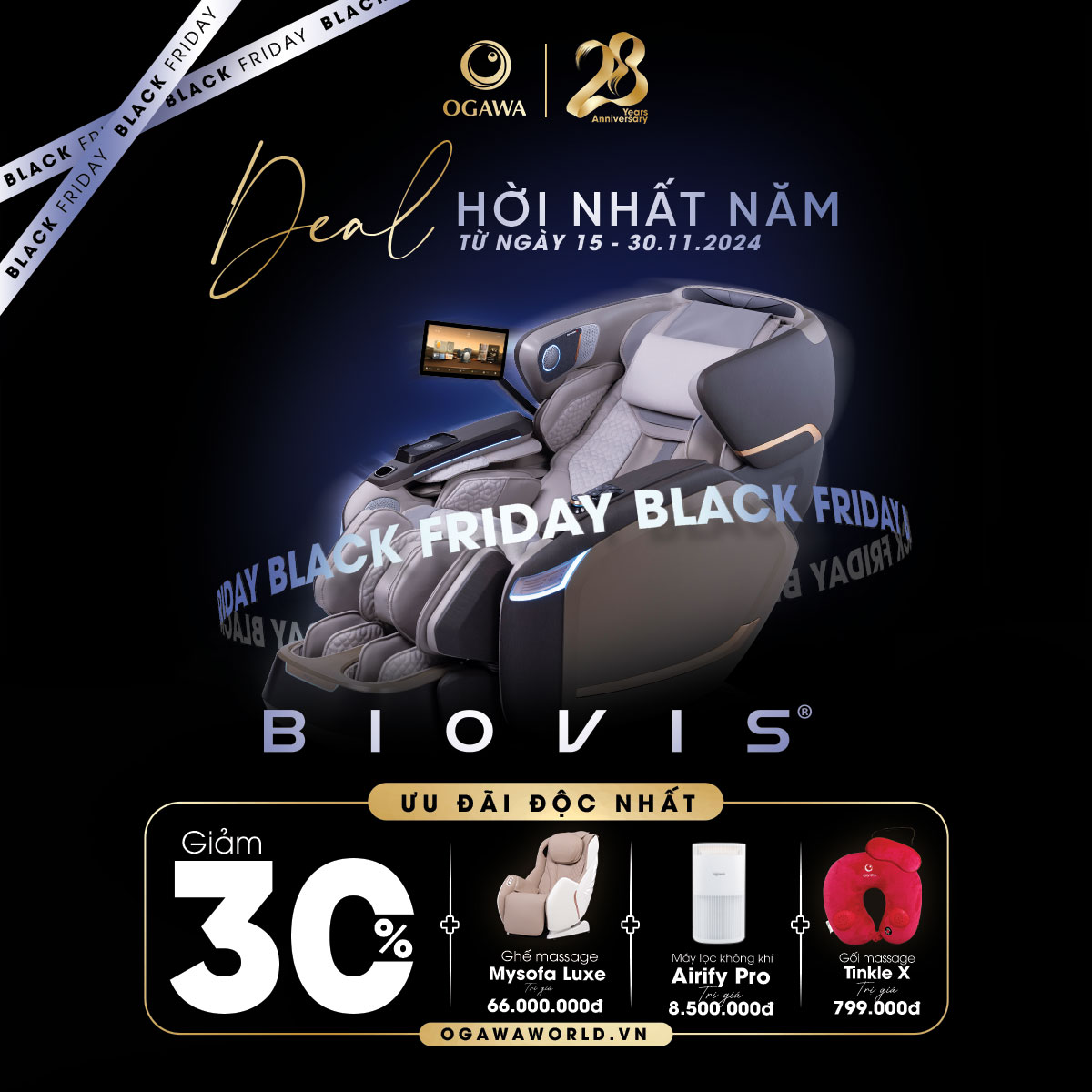 OGAWA - BLACK FRIDAY | SPECIAL DEAL 40%