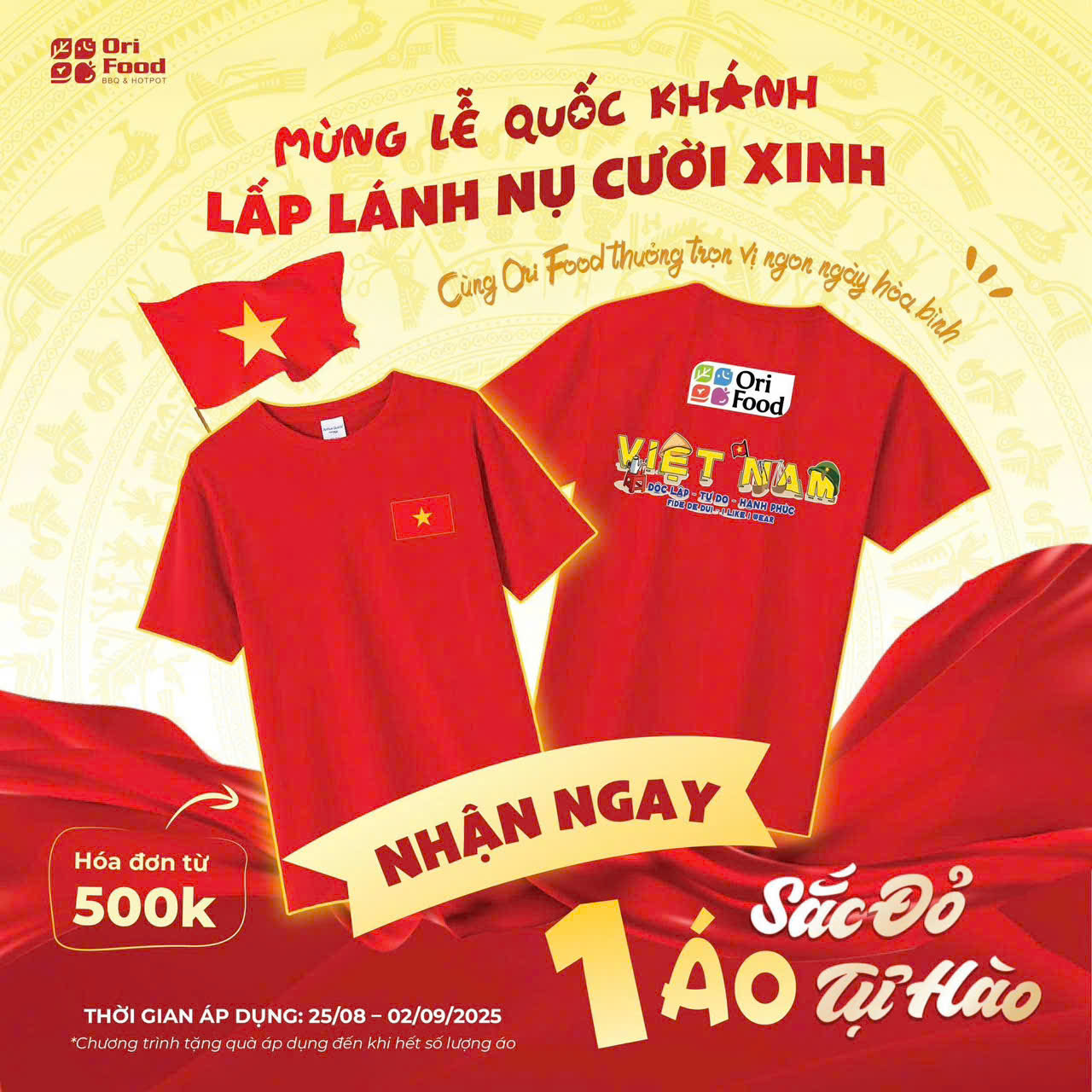 ORIFOOD | 🔥 ĐẾN ORI & THƯỞNG THỨC TRỌN VỊ NGON NGÀY HÒA BÌNH NGAY THÔI!!!