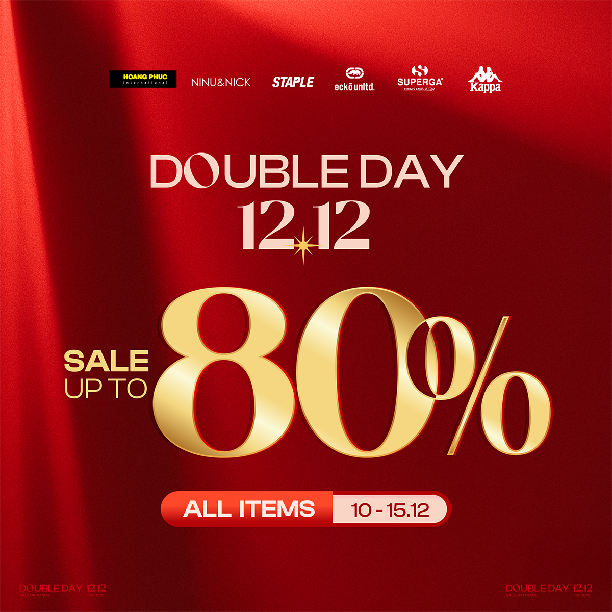 HOÀNG PHÚC I DOUBLE DAY 12.12 – SIÊU SALE CUỐI NĂM
