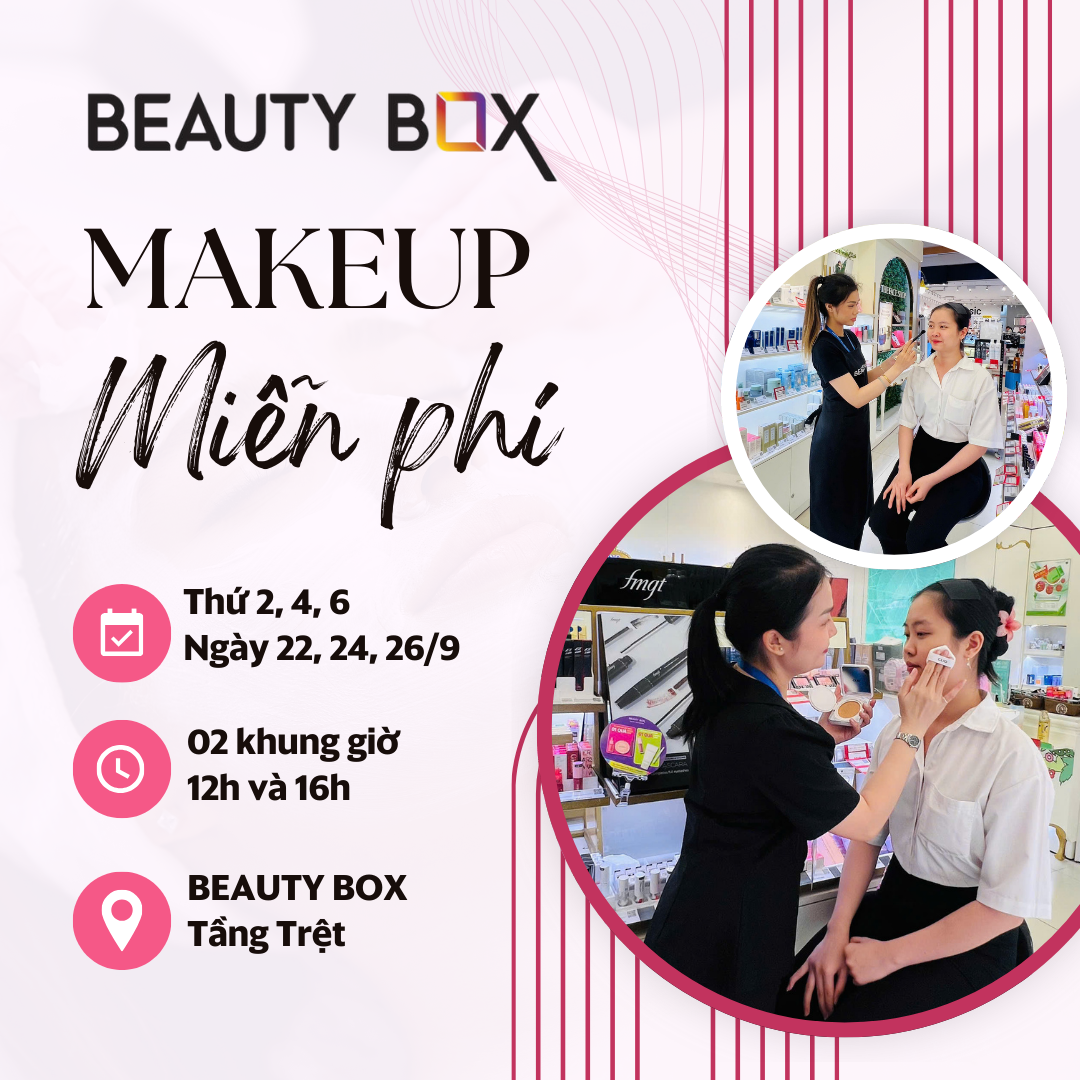 BEAUTY BOX - MAKEUP MIỄN PHÍ