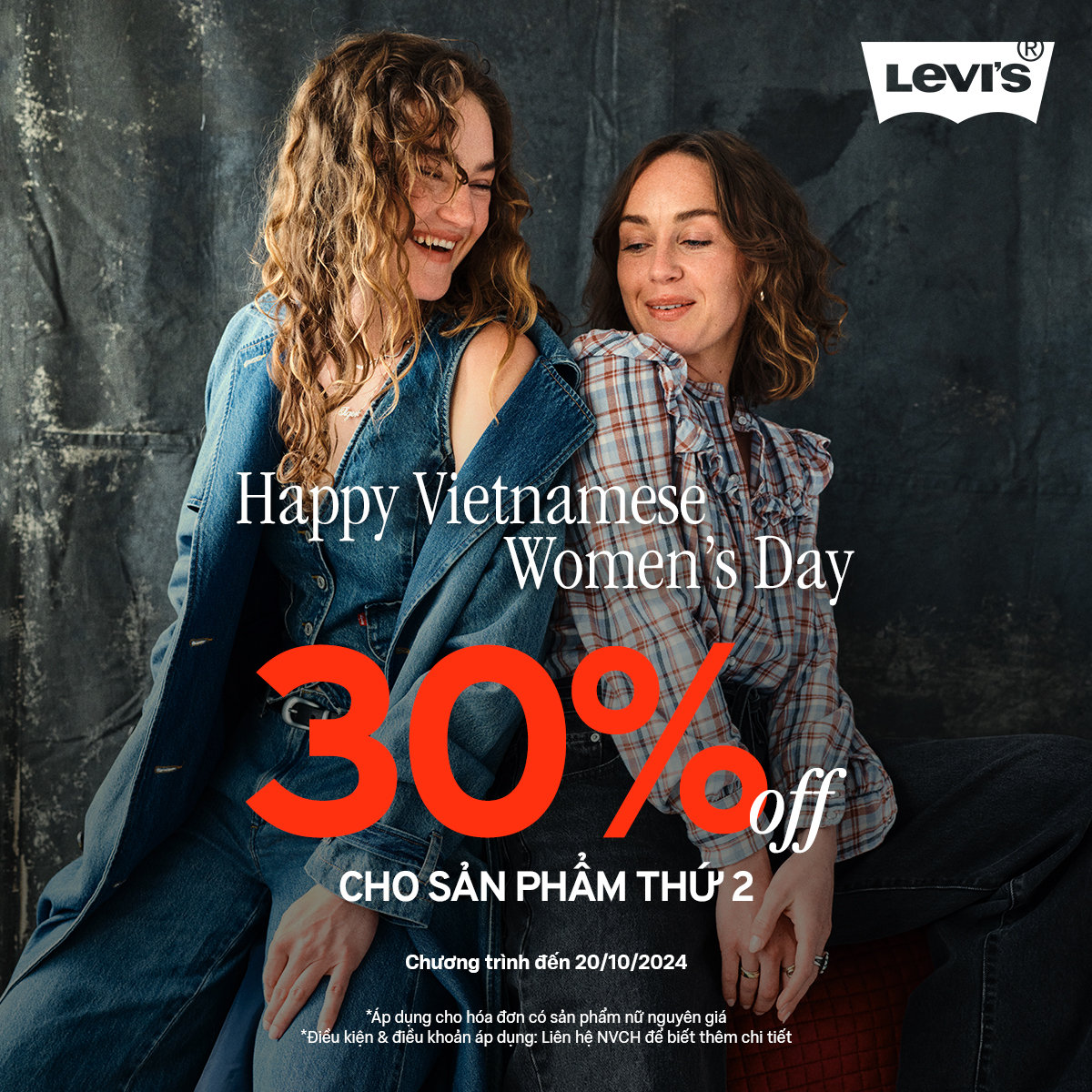 LEVI'S I EXCLUSIVE OFFER FOR VIETNAM WOMEN DAY