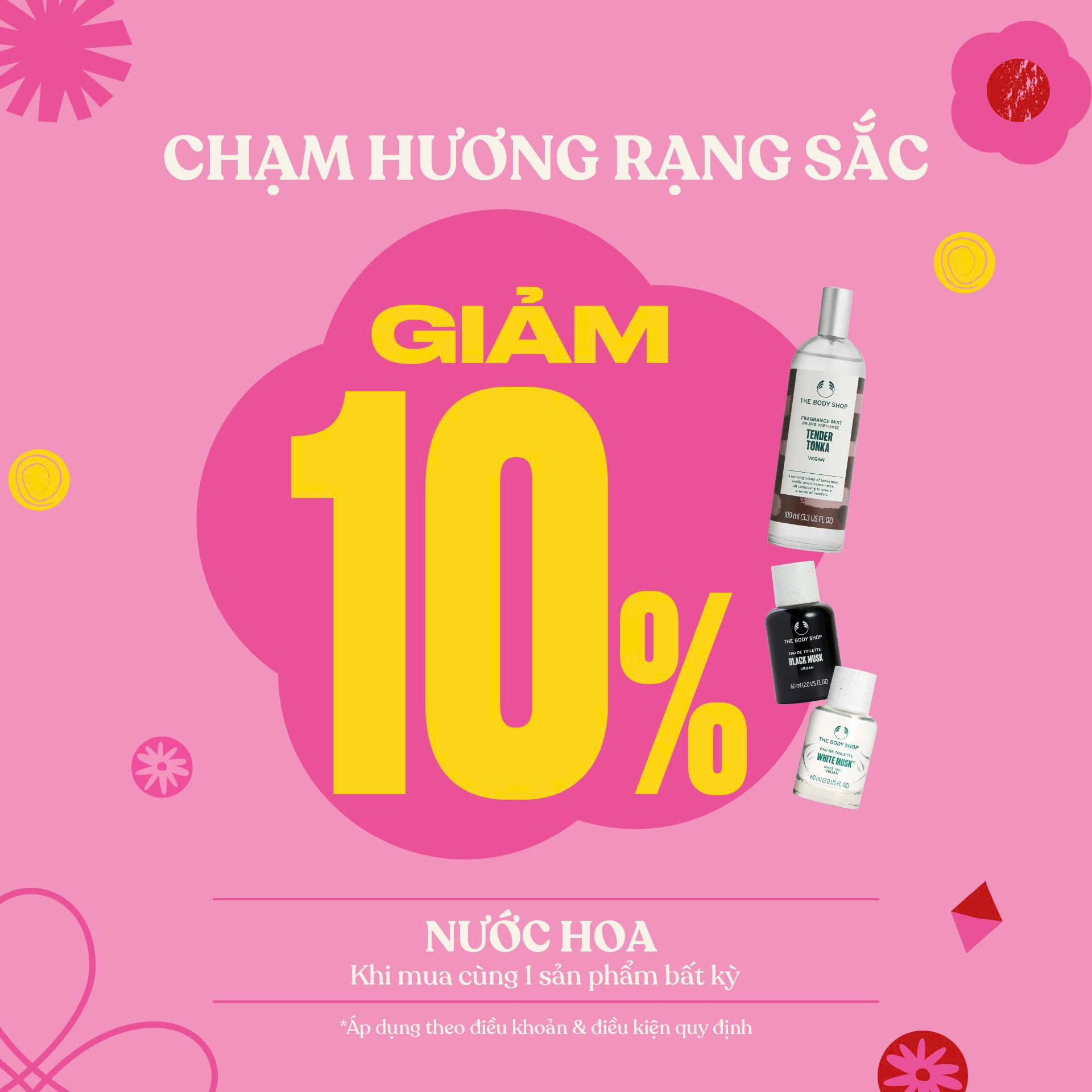 THE BODY SHOP - SHARE THE GIFT – SEND THE SCENT OF LOVE