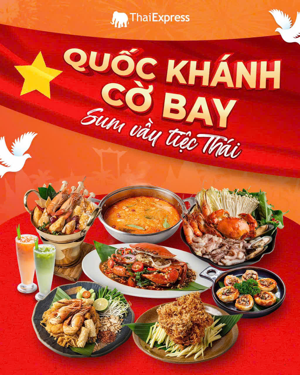 THAI EXPRESS | CHÚC MỪNG 80 NĂM QUỐC KHÁNH 2/9