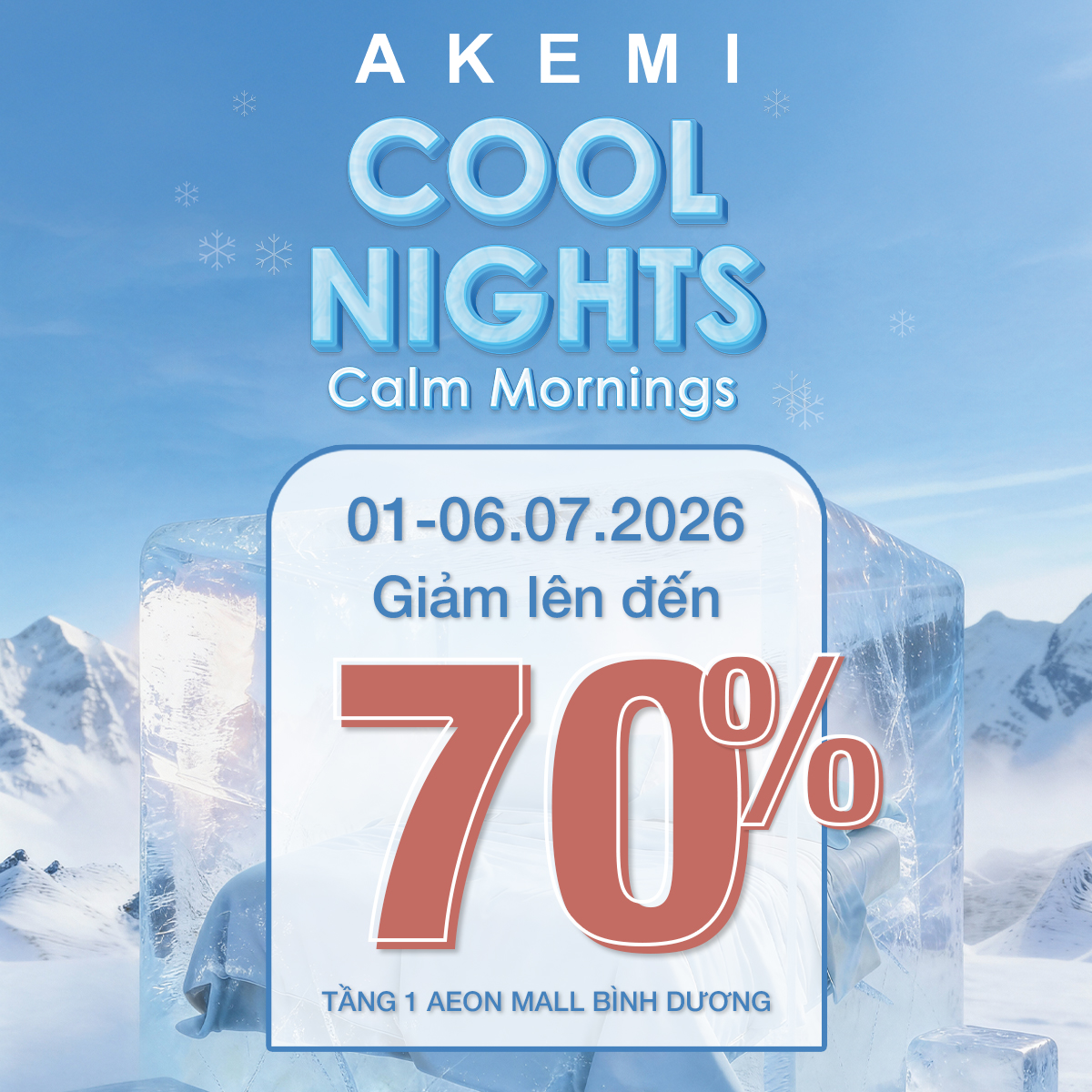 AKEMI | THỨC GIẤC TƯƠI MỚI, TẬN HƯỞNG GIẤC NGỦ TRỌN VẸN