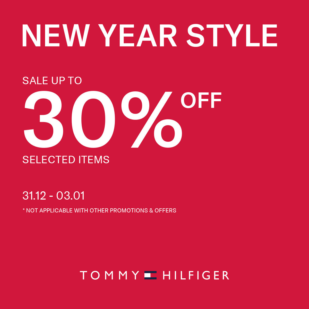 TOMMY HILFIGER – NEW YEAR STYLE