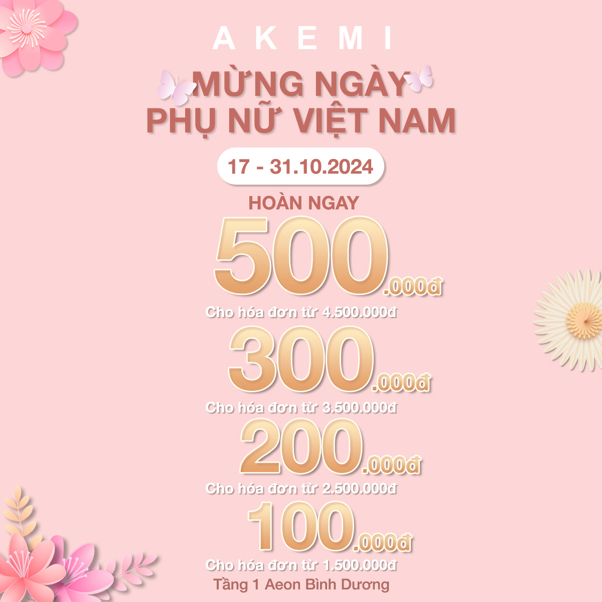 AKEMI - MỪNG NGÀY PHỤ NỮ VIỆT NAM