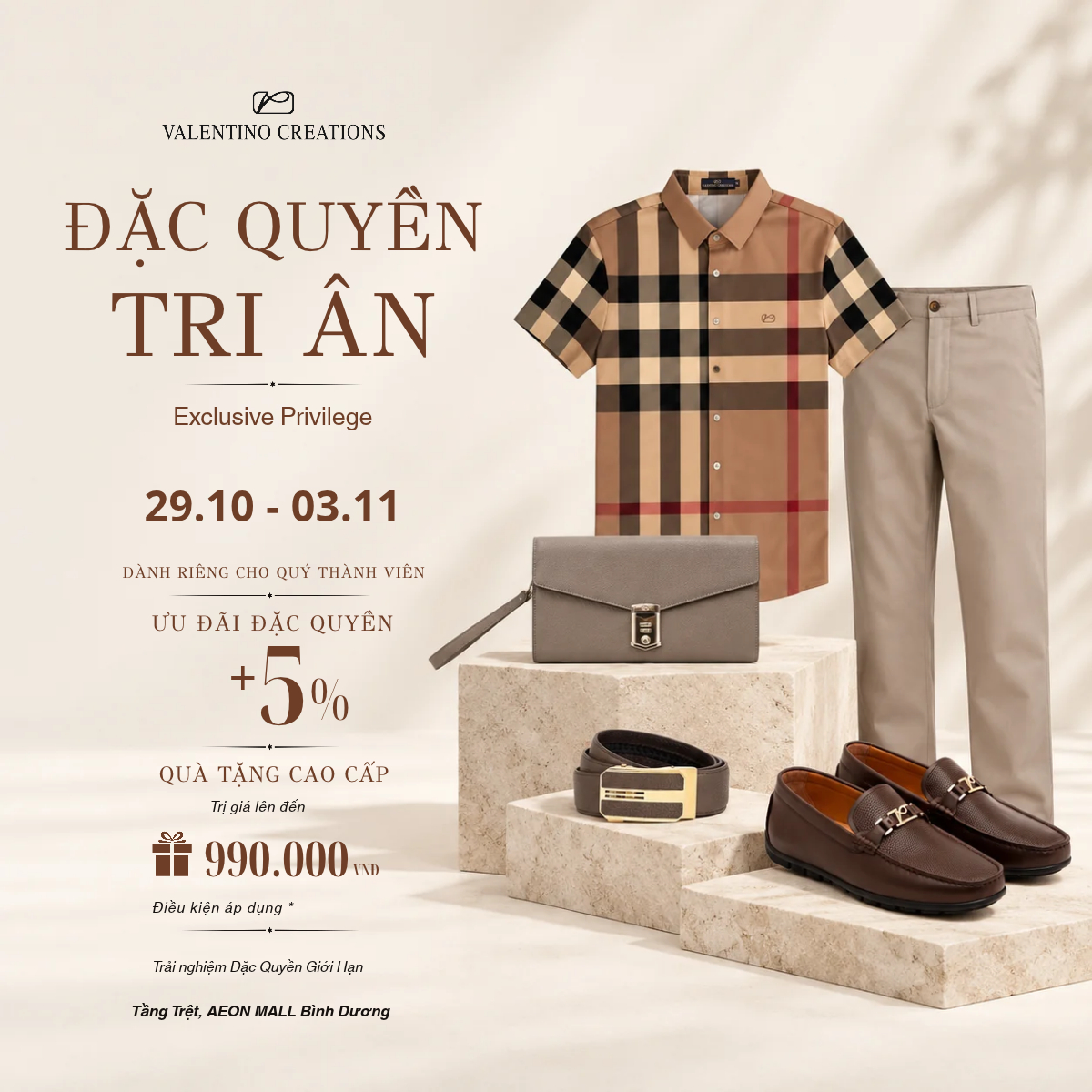 VALENTINO CREATIONS I CUỐI TUẦN THEO CÁCH RIÊNG
