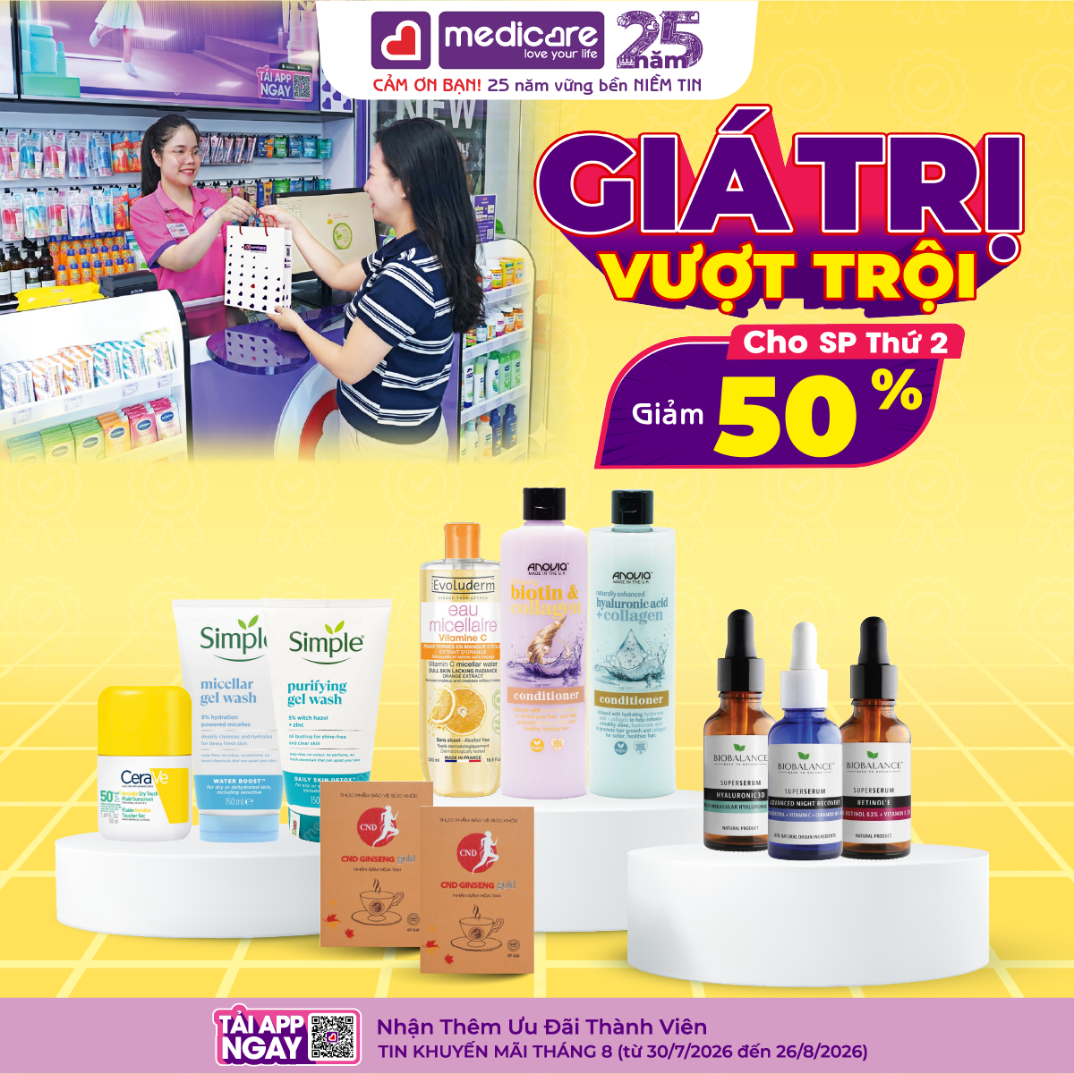 MEDiCARE | GIÁ TRỊ VƯỢT TRỘI – CHĂM SÓC SỨC KHỎE & SẮC ĐẸP, ƯU ĐÃI ĐẾN 50%