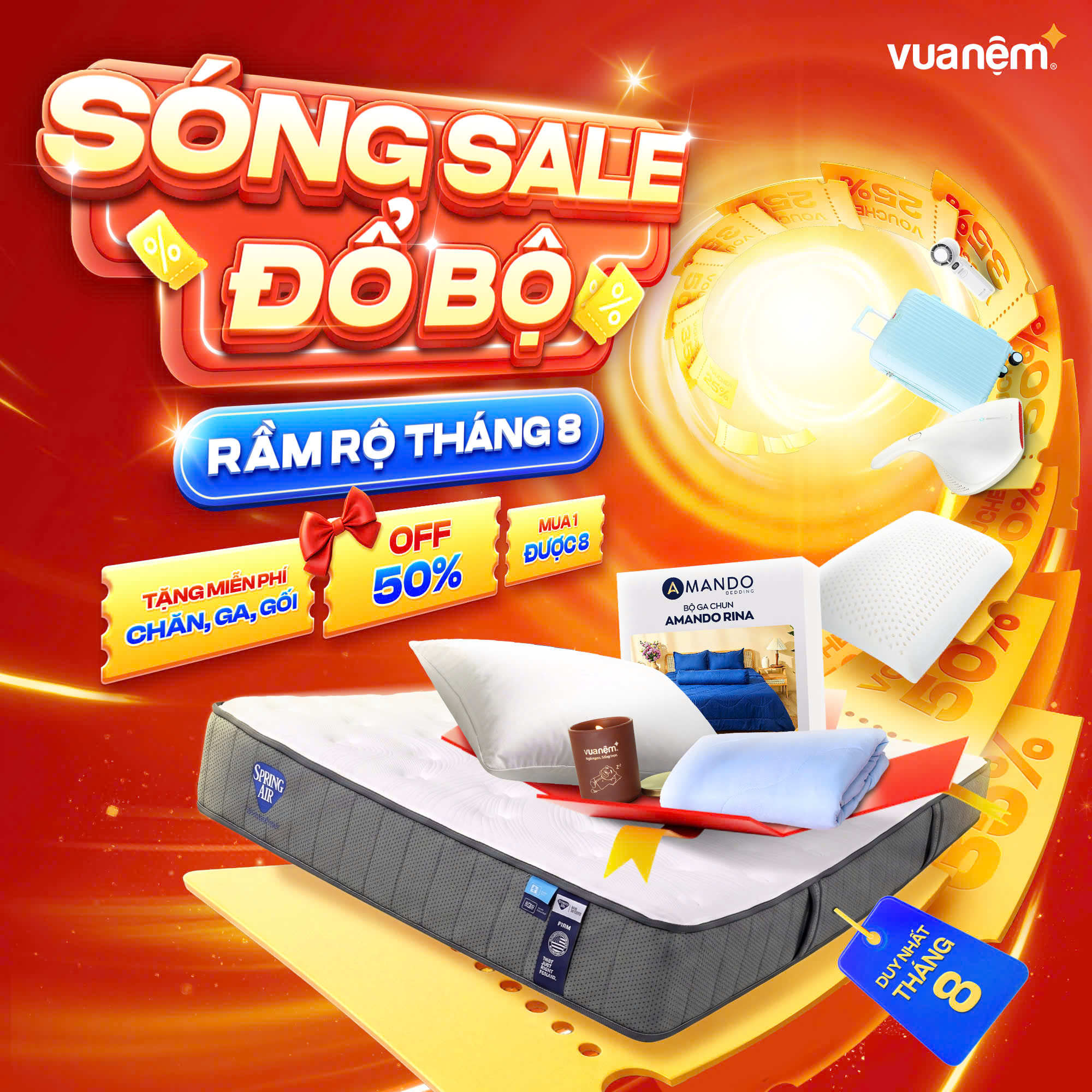 VUA NỆM | BÃO SALE DỒN DẬP - TẶNG QUÀ BẤT CHẤP