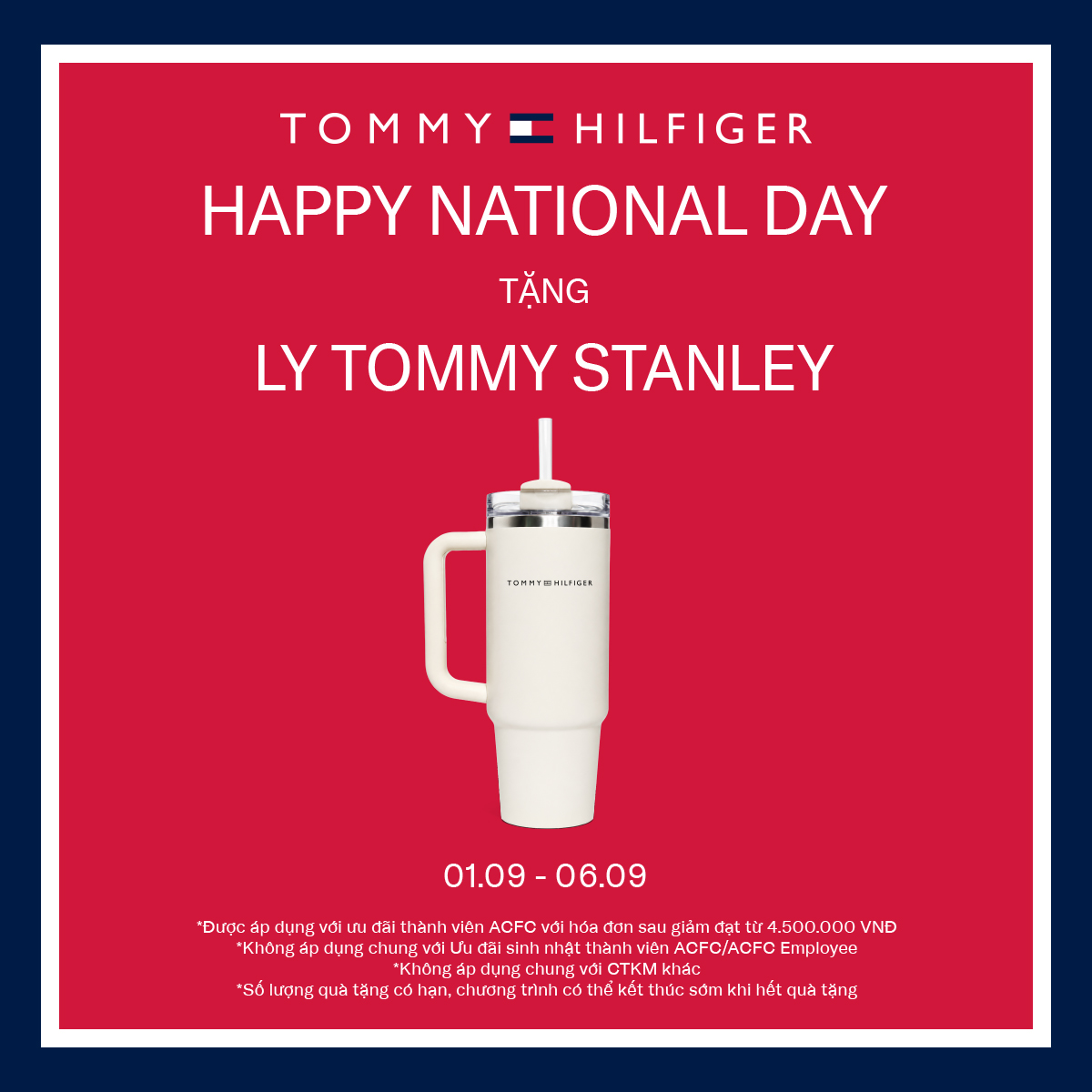 TOMMY HILFIGER I HAPPY NATIONAL DAY