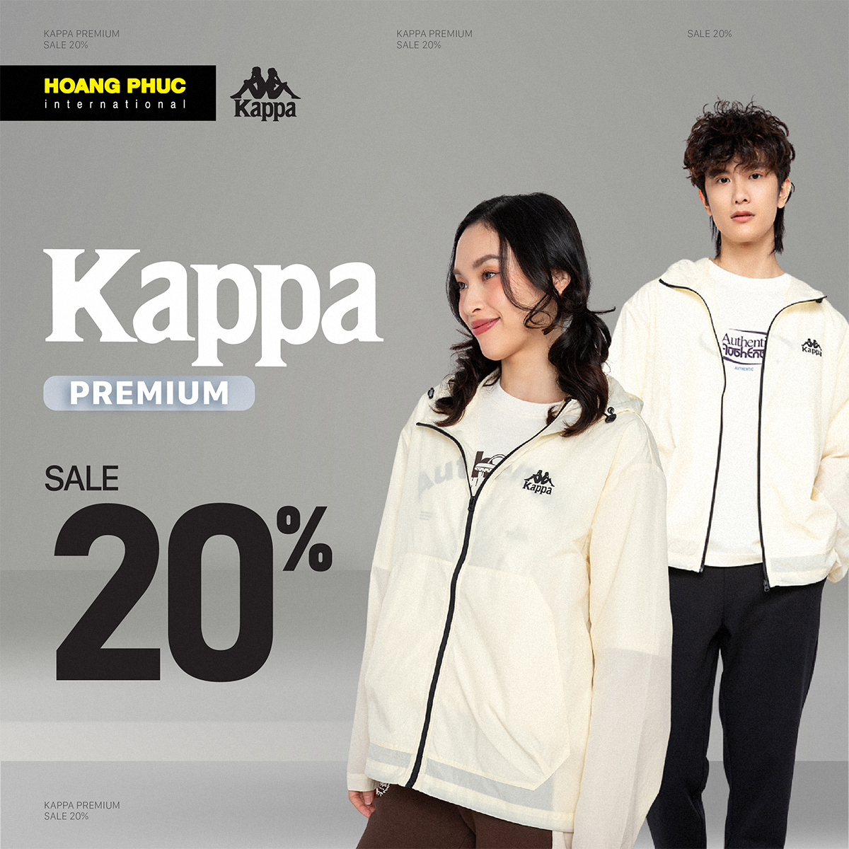 HOÀNG PHÚC I HOT DEAL HẤP DẪN - KAPPA PREMIUM SALE SỐC 20%