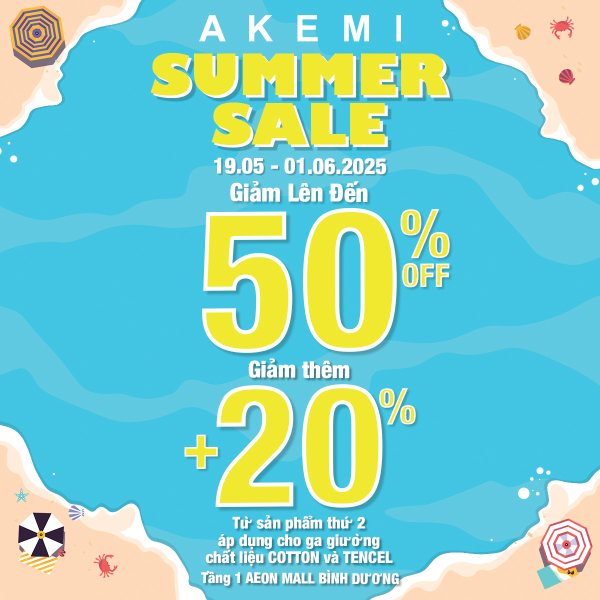 AKEMI - HOT SUMMER SALE